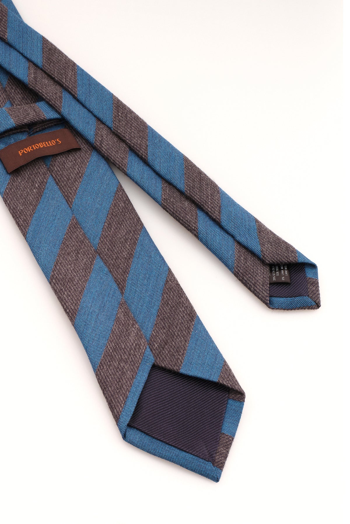 ΑΝΔΡΙΚΗ ΓΡΑΒΑΤΑ CLUB PORTOBELLO'S ΣΕ ΓΚΡΙ ΚΑΙ ΡΑΦ ΧΡΩΜΑ