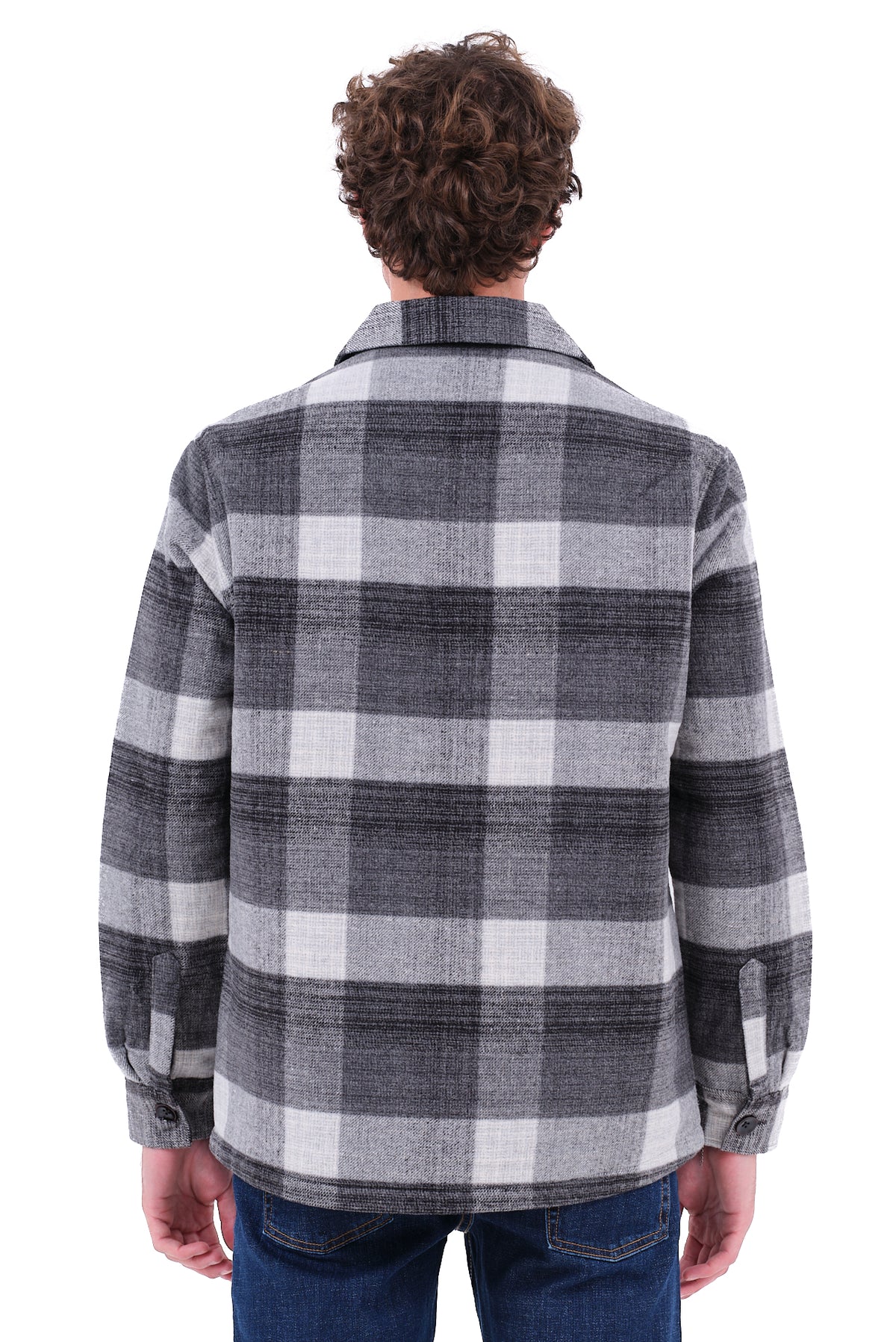 ΑΝΔΡΙΚΟ OVERSHIRT LES GENT'S ΚΑΡΟ ΓΚΡΙ ΑΝΟΙΧΤΟ