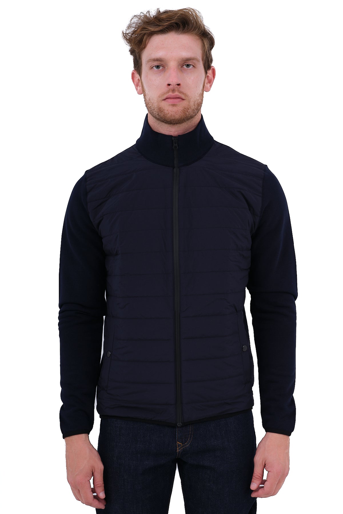 ΑΝΔΡΙΚΗ ΖΑΚΕΤΑ TRACKSUIT PORTOBELLO'S ΣΕ ΜΠΛΕ ΧΡΩΜΑ