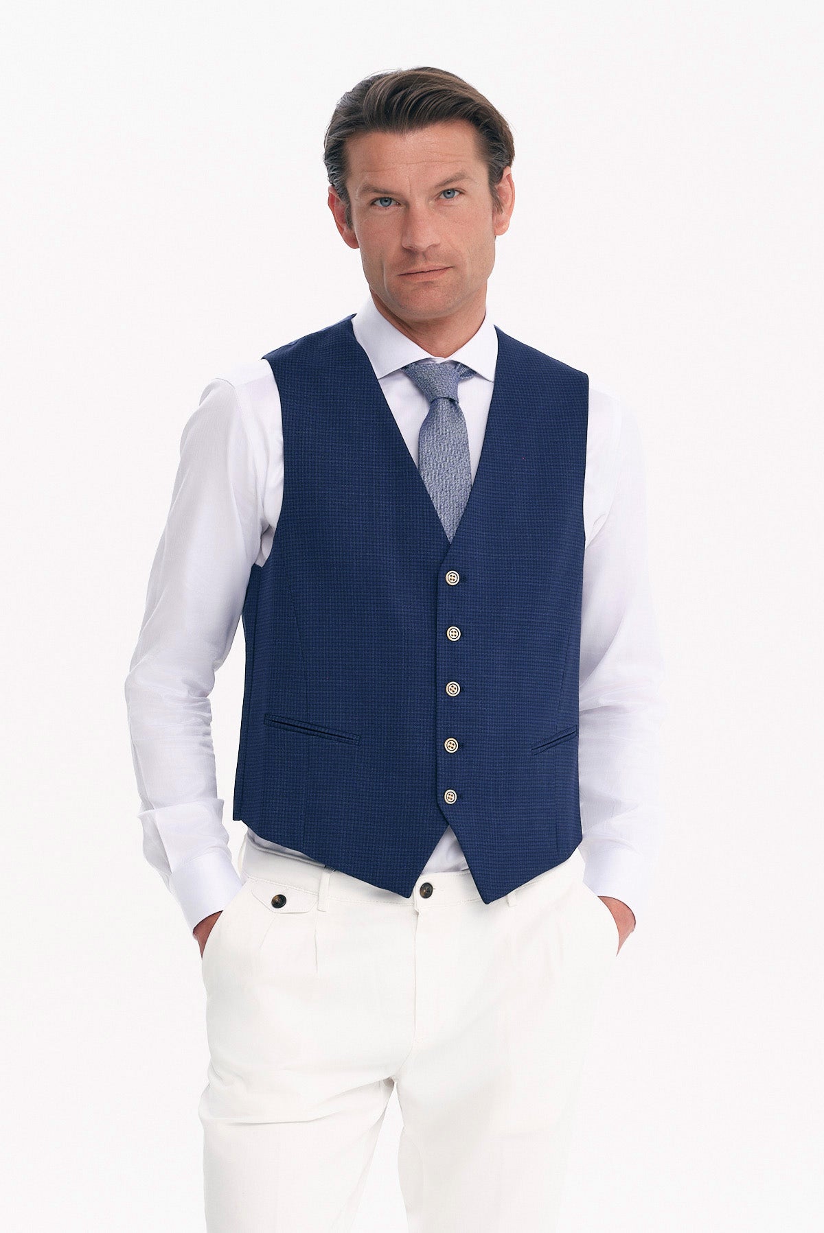 ΑΝΔΡΙΚΟ ΜΠΛΕ ΡΑΦ ΓΙΛΕΚΟ REGULAR FIT PORTOBELLO'S