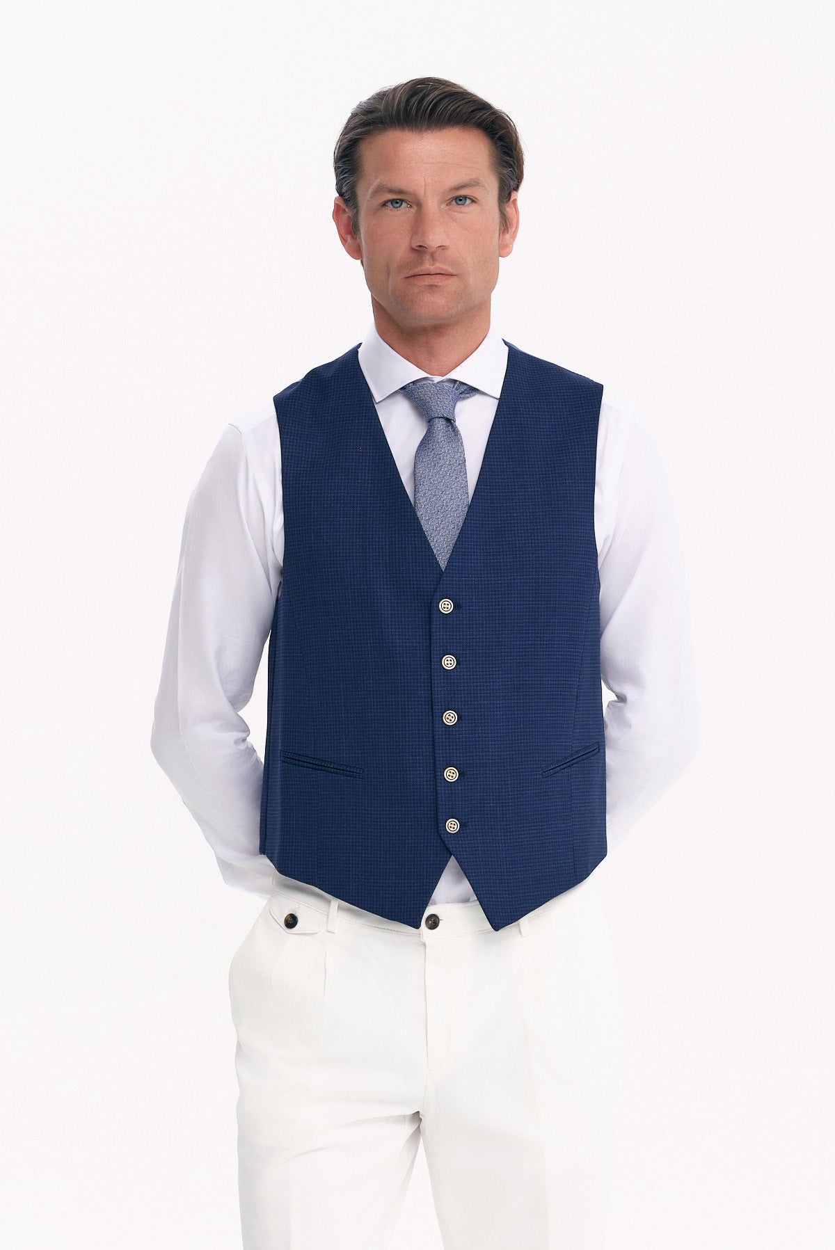 ΑΝΔΡΙΚΟ ΜΠΛΕ ΡΑΦ ΓΙΛΕΚΟ REGULAR FIT PORTOBELLO'S