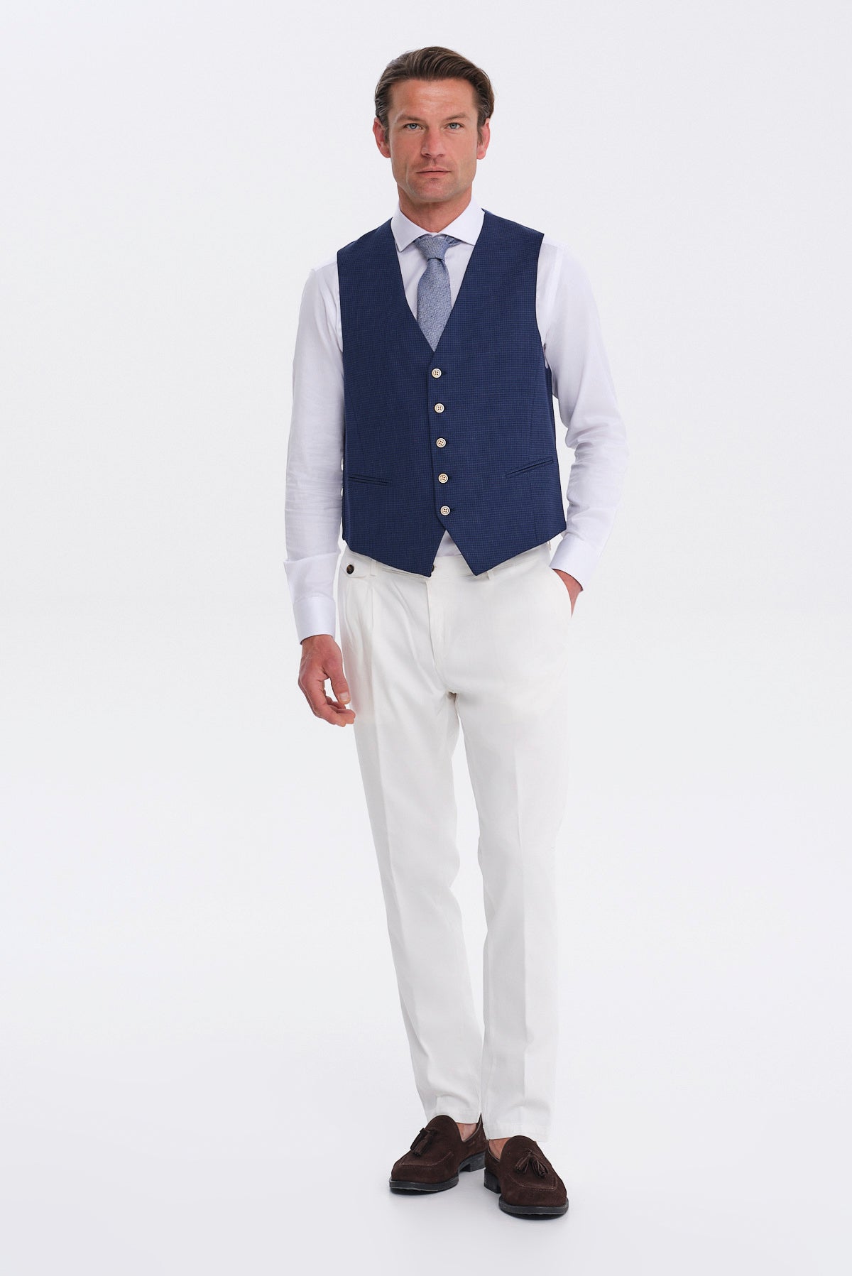 ΑΝΔΡΙΚΟ ΜΠΛΕ ΡΑΦ ΓΙΛΕΚΟ REGULAR FIT PORTOBELLO'S
