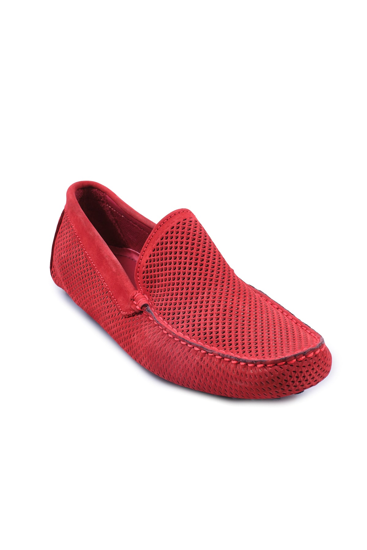 ΑΝΔΡΙΚΑ SUEDE LOAFERS PORTOBELLO'S ΣΕ ΚΟΚΚΙΝΟ ΧΡΩΜΑ