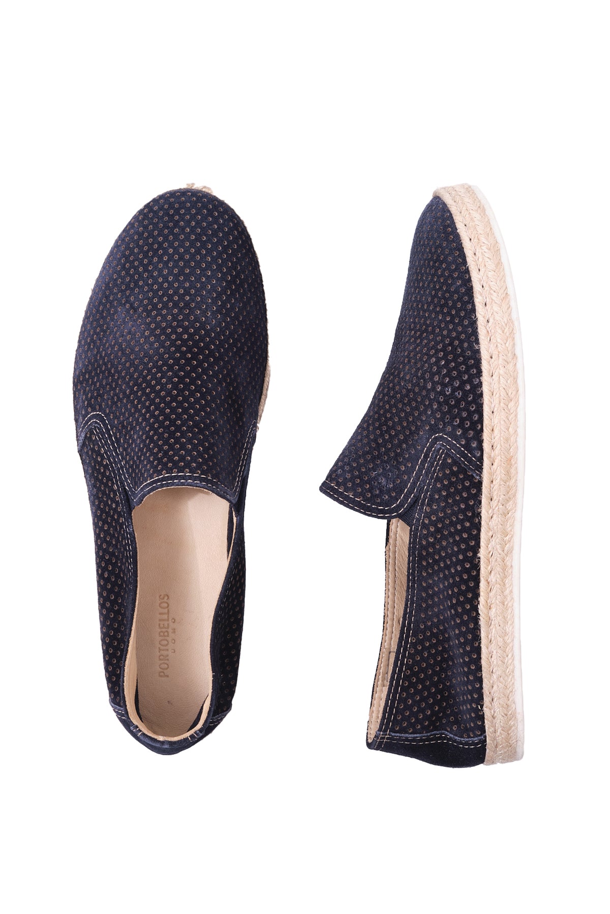 ΑΝΔΡΙΚΑ SUEDE LOAFERS PORTOBELLO'S ΣΕ ΜΠΛΕ ΣΚΟΥΡΟ ΧΡΩΜΑ