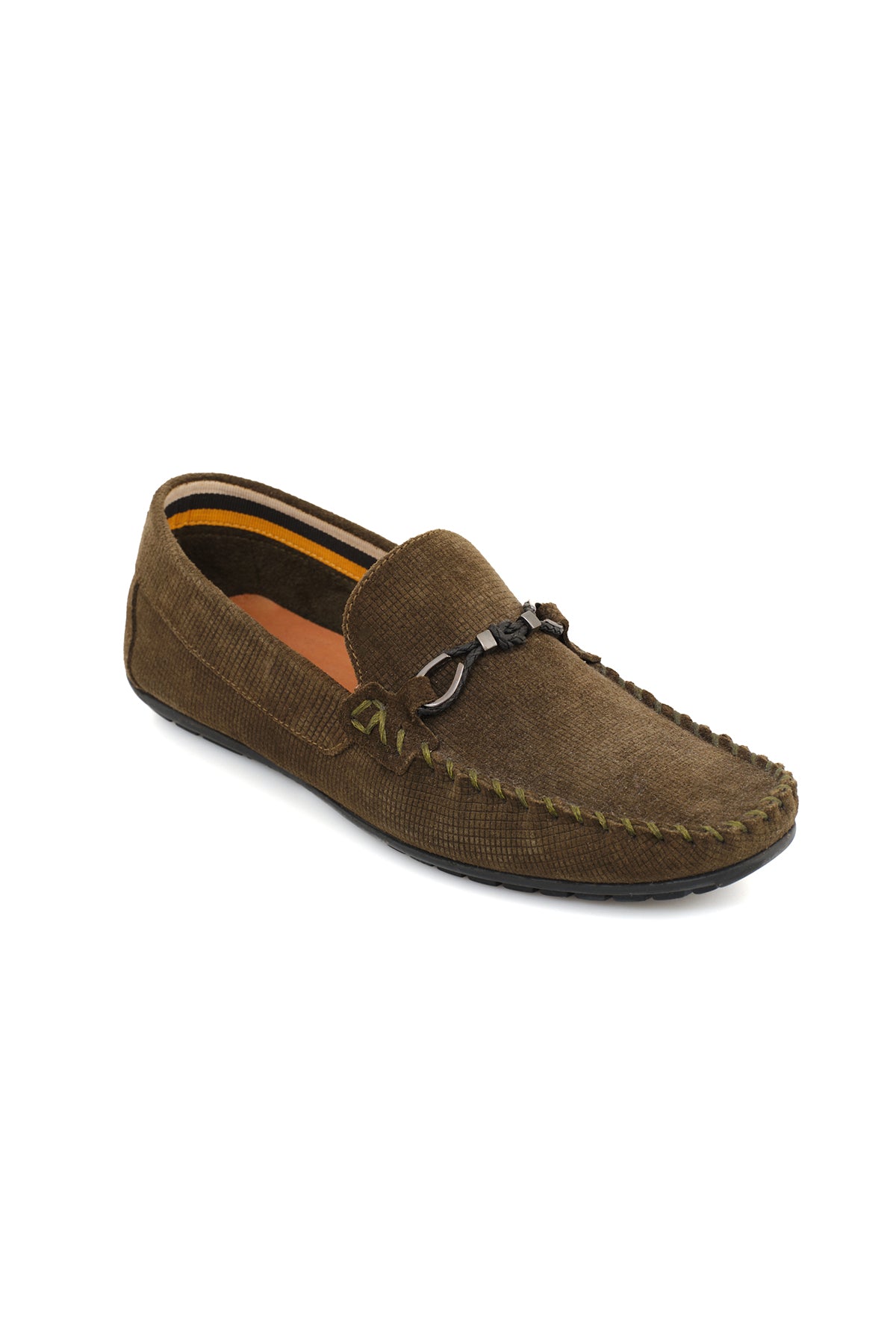 ΑΝΔΡΙΚΑ ΠΑΠΟΥΤΣΙΑ LOAFERS ΣΚΟΥΡΟ ΠΡΑΣΙΝΟ PORTOBELLO'S