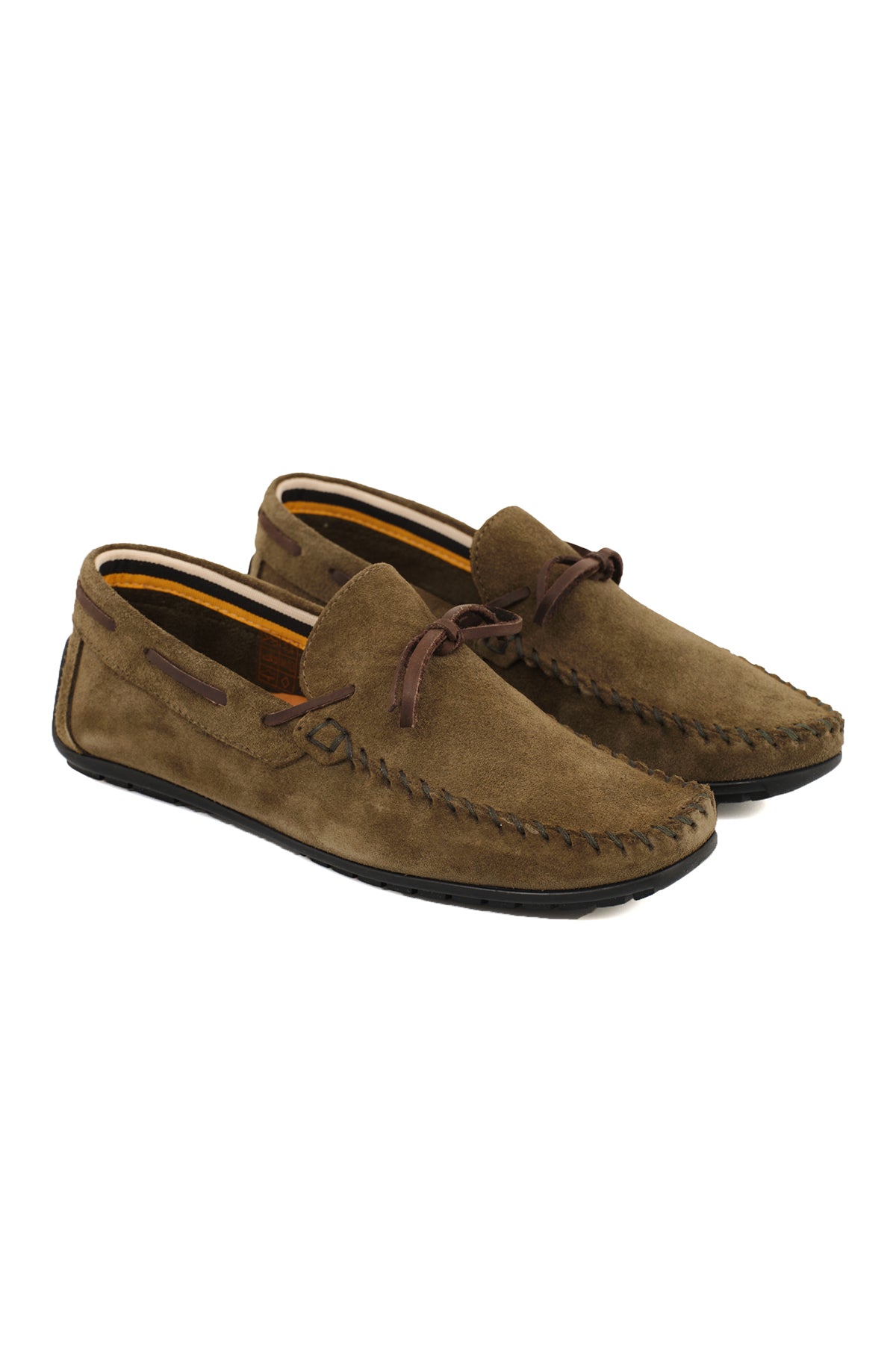 ΑΝΔΡΙΚΑ ΠΑΠΟΥΤΣΙΑ SUEDE CAR LOAFERS ΛΑΔΙ PORTOBELLO'S