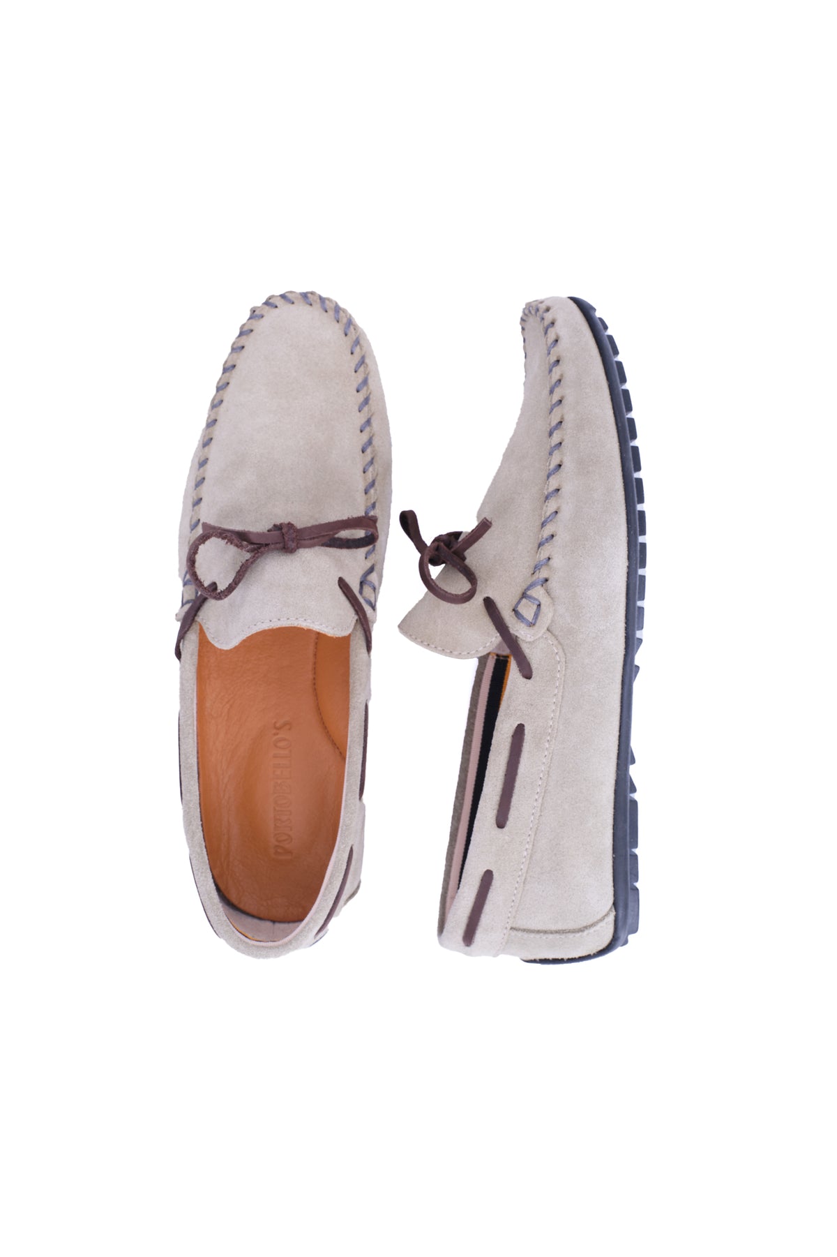 ΑΝΔΡΙΚΑ ΠΑΠΟΥΤΣΙΑ SUEDE CAR LOAFERS ΒΕΡΑΜΑΝ PORTOBELLO'S