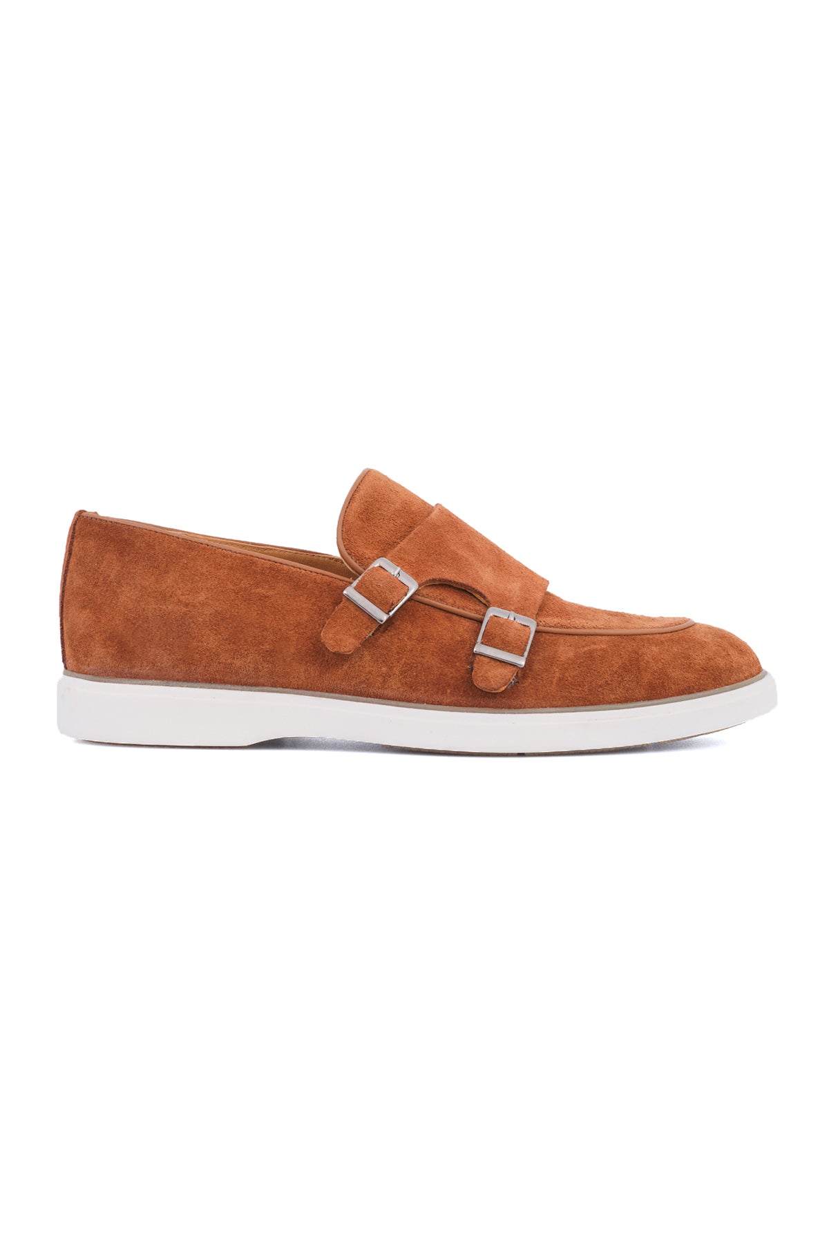 ΑΝΔΡΙΚΑ ΠΑΠΟΥΤΣΙΑ SUEDE DOUBLE MONK STRAPS ΤΑΜΠΑ PORTOBELLO'S