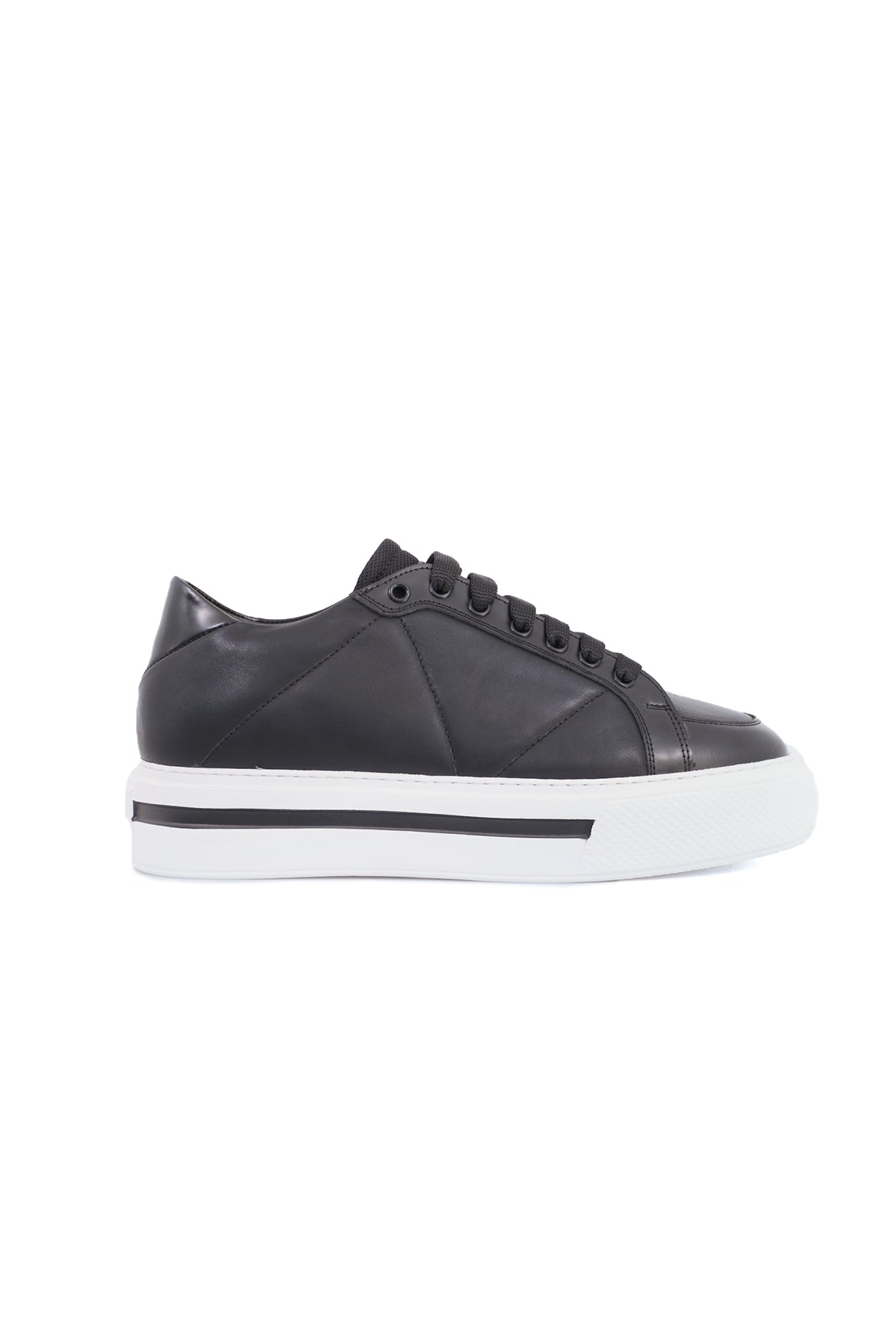 ΑΝΔΡΙΚΑ ΠΑΠΟΥΤΣΙΑ SNEAKERS ΜΑΥΡΑ ΜΕ ΧΟΝΤΡΗ ΣΟΛΑ PORTOBELLO'S