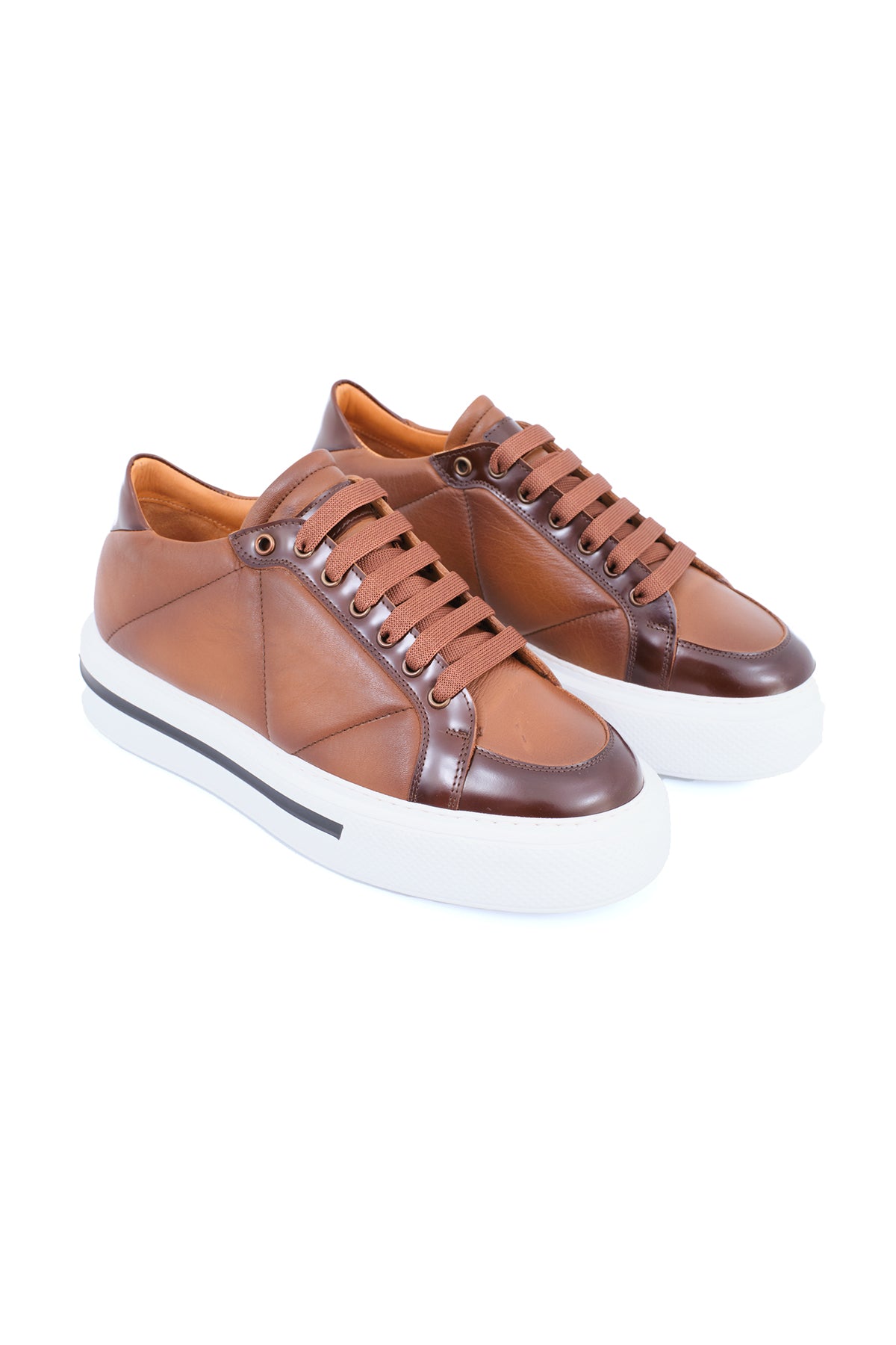 ΑΝΔΡΙΚΑ ΠΑΠΟΥΤΣΙΑ SNEAKERS ΤΑΜΠΑ ΜΕ ΧΟΝΤΡΗ ΣΟΛΑ PORTOBELLO'S