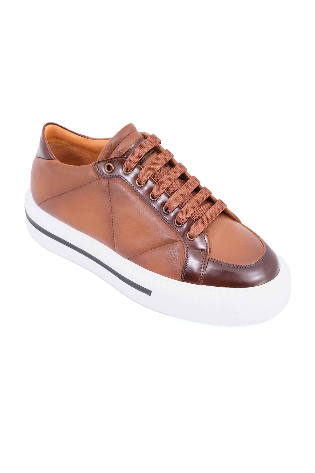 ΑΝΔΡΙΚΑ ΠΑΠΟΥΤΣΙΑ SNEAKERS ΤΑΜΠΑ ΜΕ ΧΟΝΤΡΗ ΣΟΛΑ PORTOBELLO'S
