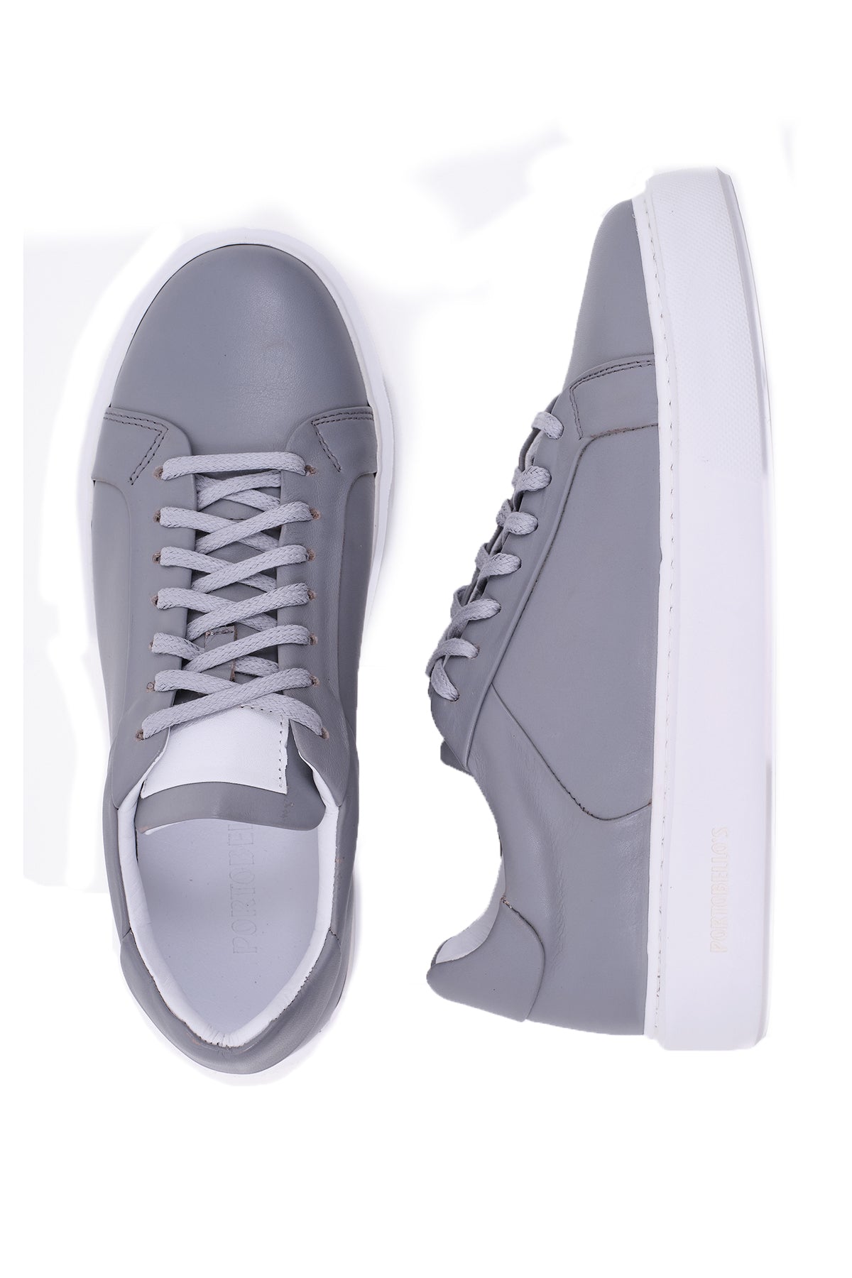 ΑΝΔΡΙΚΑ SNEAKERS ΣΕ ΓΚΡΙ ΑΝΟΙΧΤO ΜΕ ΧΟΝΤΡΗ ΣΟΛΑ PORTOBELLO'S