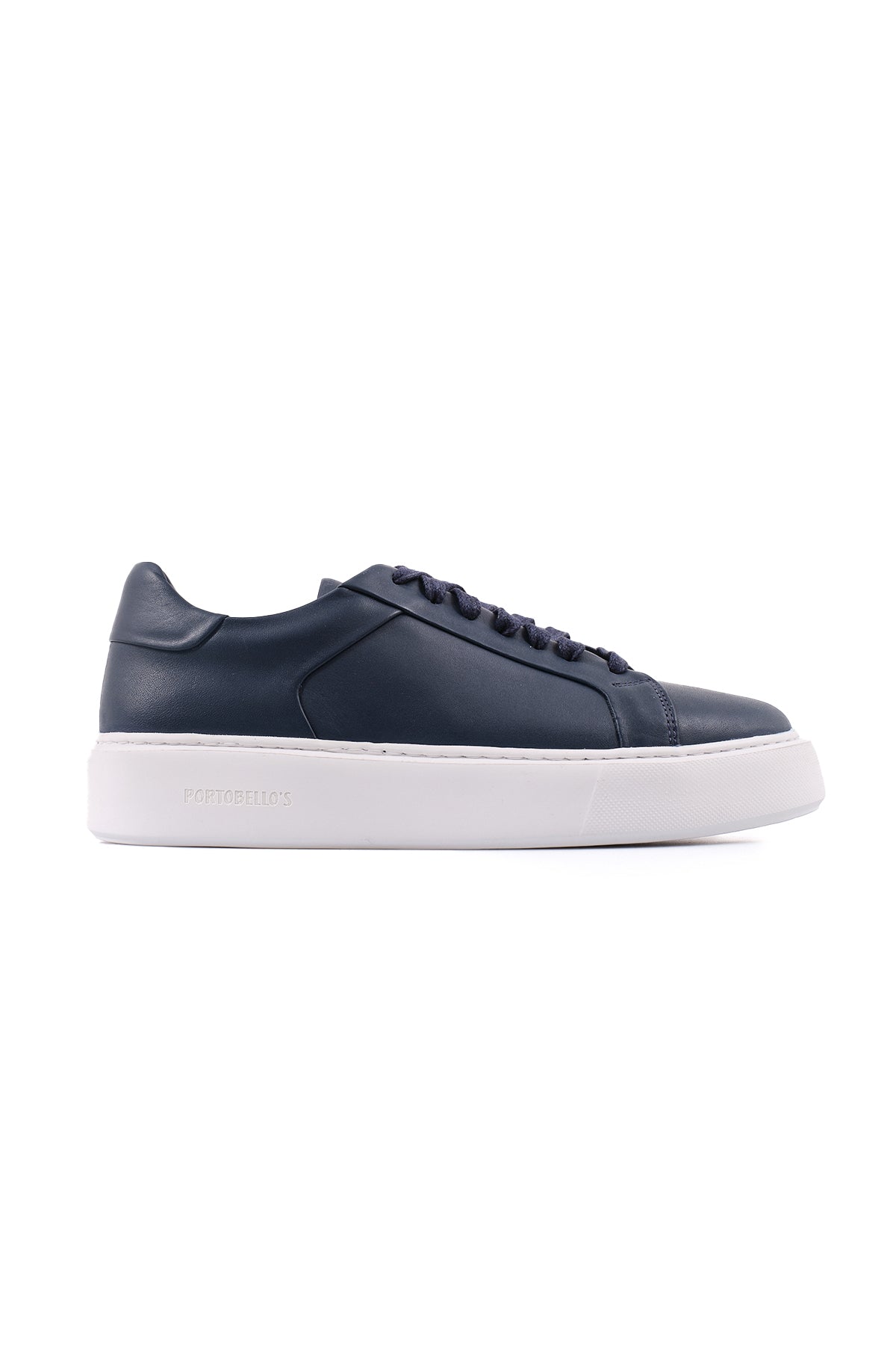 ΑΝΔΡΙΚΑ ΜΠΛΕ SNEAKERS  ΜΕ ΧΟΝΤΡΗ ΣΟΛΑ PORTOBELLO'S