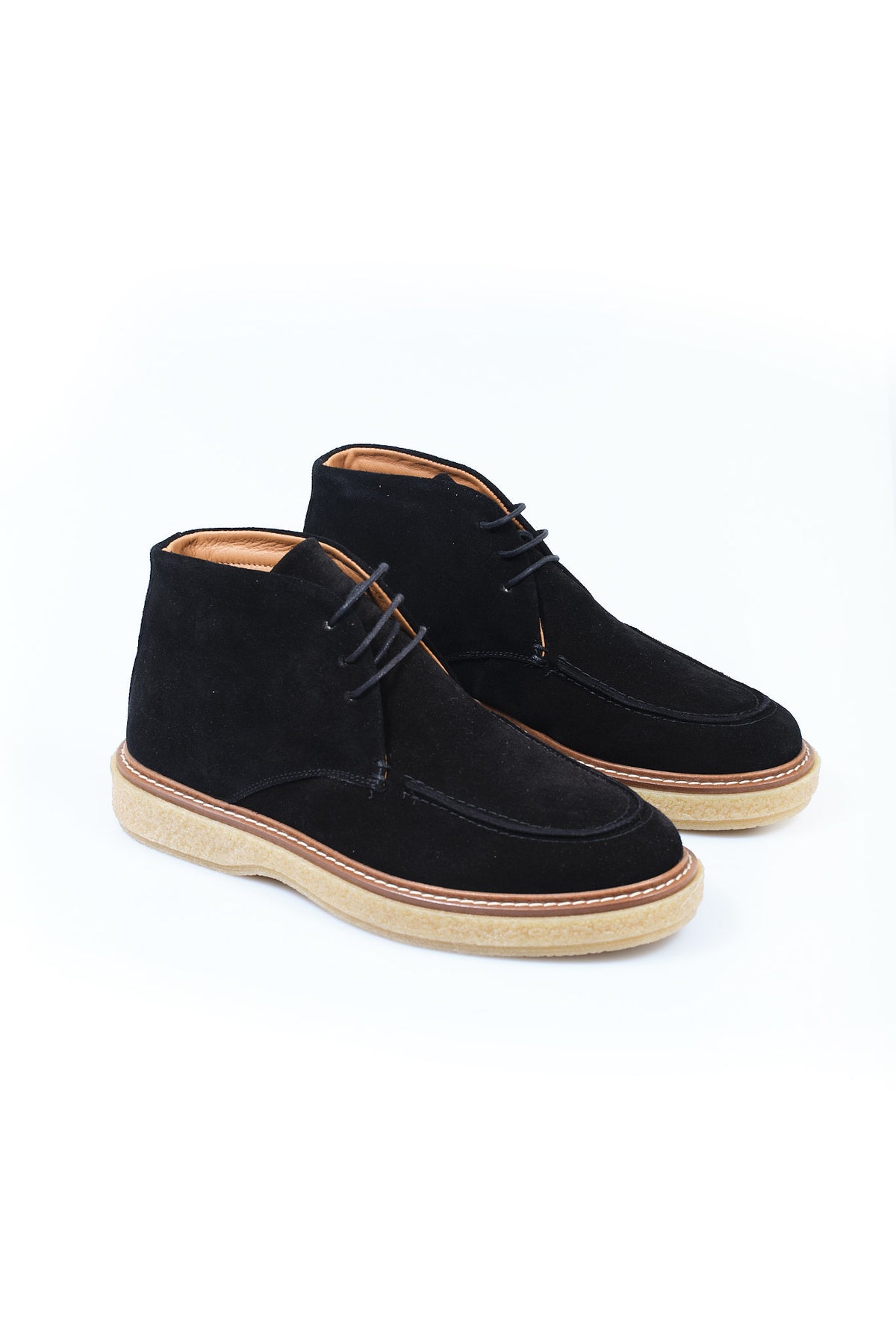 ΑΝΔΡΙΚΑ ΜΑΥΡΑ SUEDE ΥΠΟΔΗΜΑΤΑ DESERT ΜΠΟΤΑΚΙΑ PORTOBELLO'S
