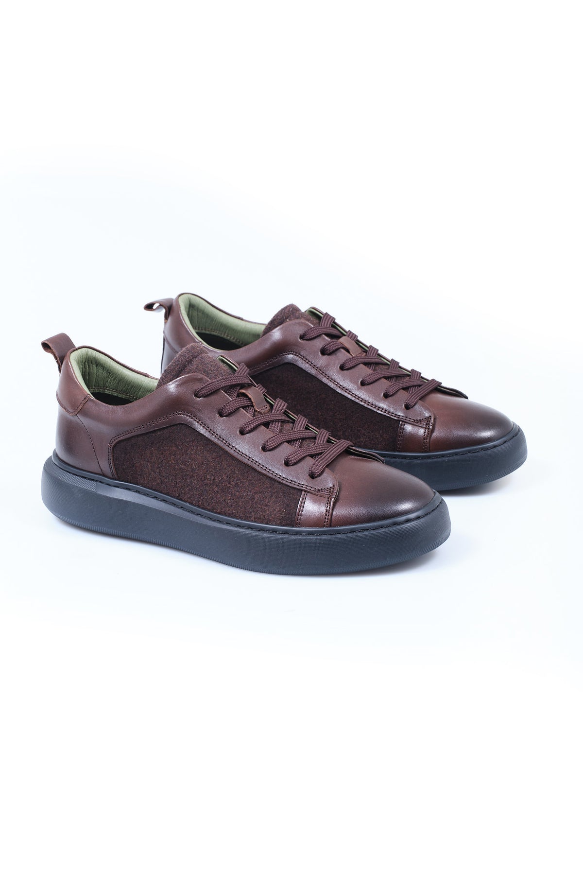 ΑΝΔΡΙΚΑ ΚΑΦΕ  ΔΕΡΜΑΤΙΝΑ ΠΑΠΟΥΤΣΙΑ SNEAKERS PORTOBELLO'S