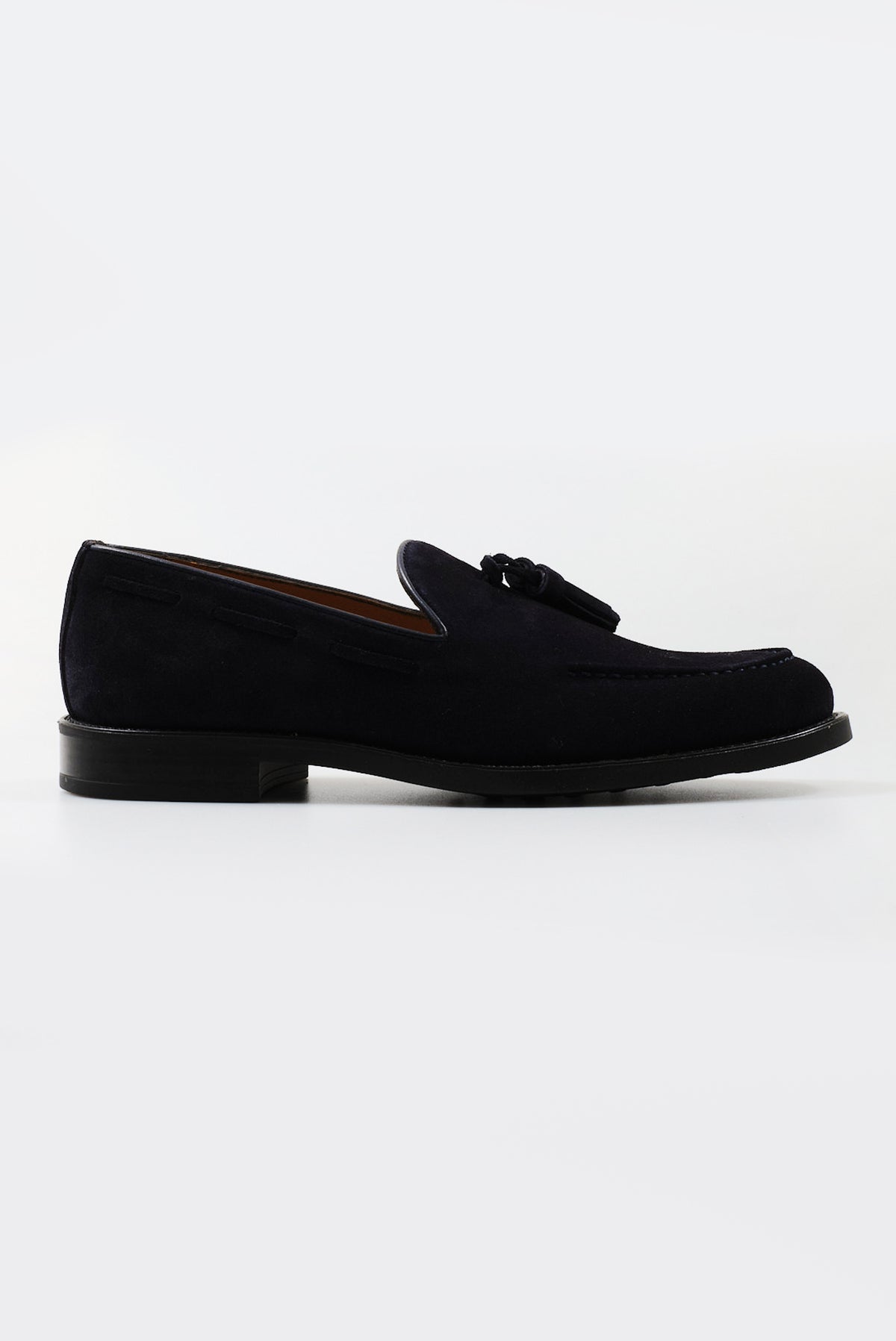 ΑΝΔΡΙΚΑ ΔΕΡΜΑΤΙΝΑ SUEDE ΥΠΟΔΗΜΑΤΑ LOAFERS TASSEL PORTOBELLO'S ΣΕ ΜΠΛΕ ΧΡΩΜΑ