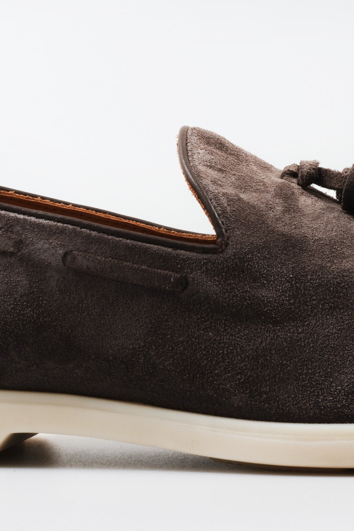 ΑΝΔΡΙΚΑ ΓΚΡΙ ΔΕΡΜΑΤΙΝΑ SUEDE ΥΠΟΔΗΜΑΤΑ LOAFERS TASSEL PORTOBELLO'S