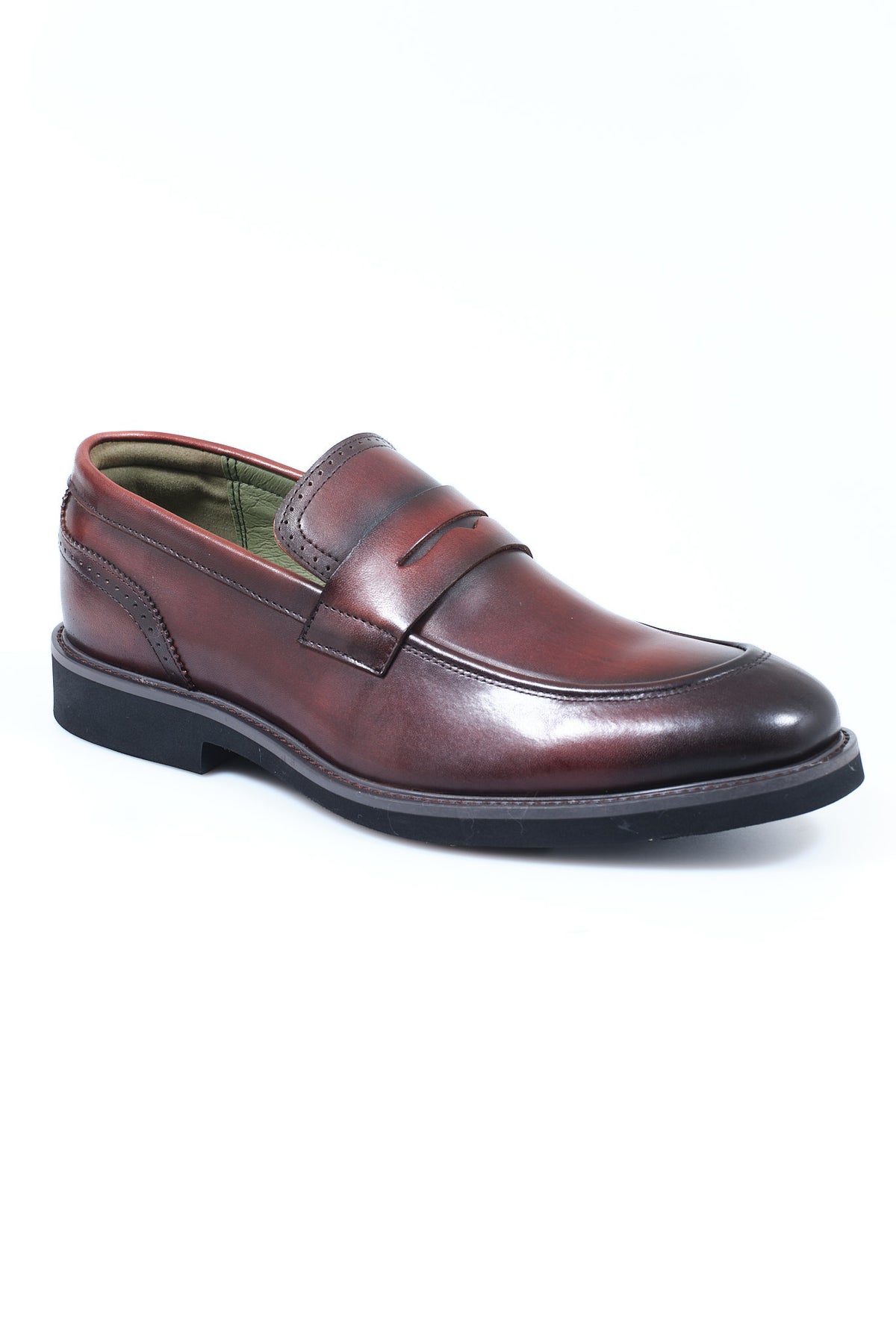 ΑΝΔΡΙΚΑ ΔΕΡΜΑΤΙΝΑ ΚΑΦΕ ΥΠΟΔΗΜΑΤΑ LOAFERS PORTOBELLO'S