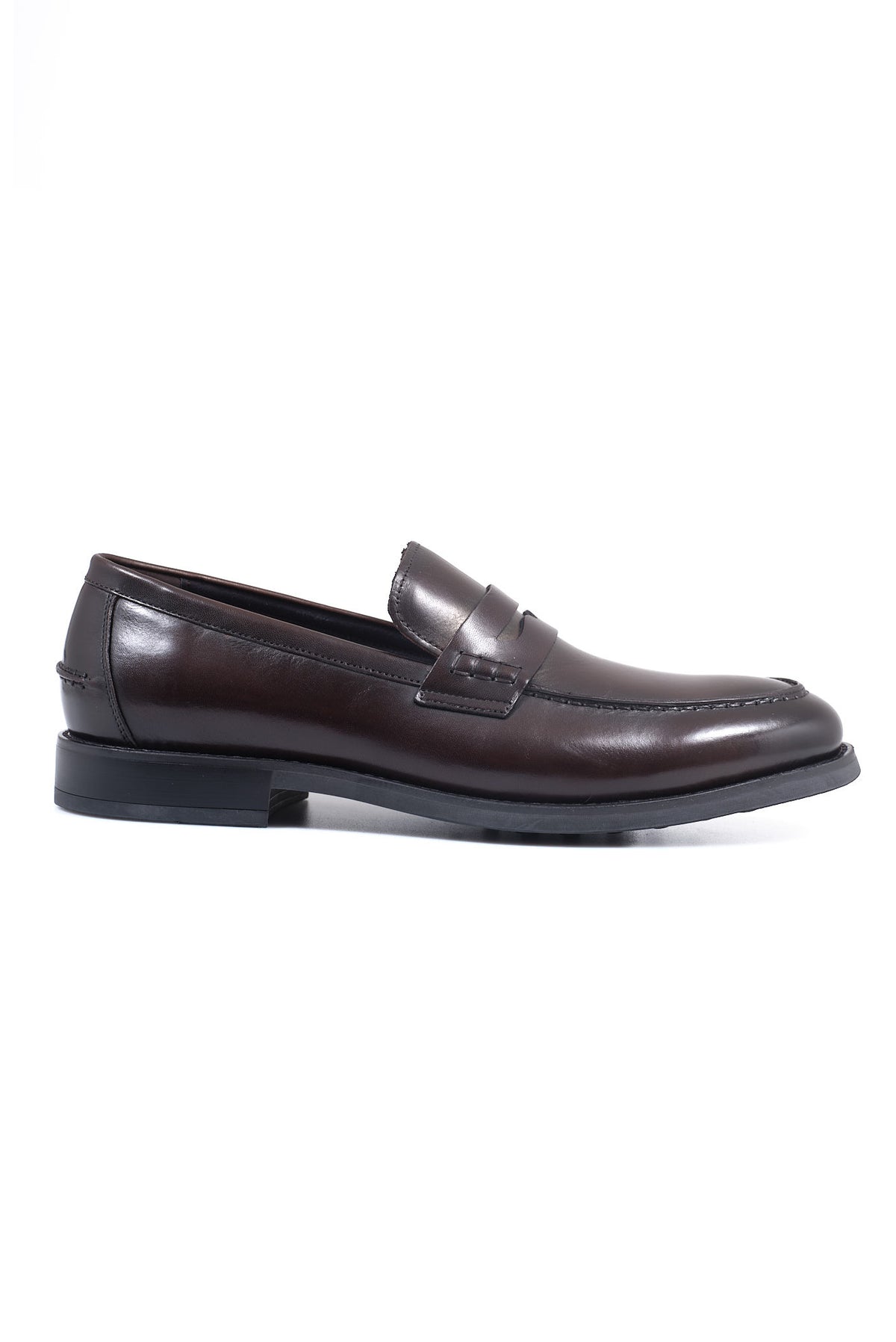 ΑΝΔΡΙΚΑ ΔΕΡΜΑΤΙΝΑ ΥΠΟΔΗΜΑΤΑ LOAFERS ΣΕ ΚΑΦΕ ΑΠΟΧΡΩΣΗ PORTOBELLO'S