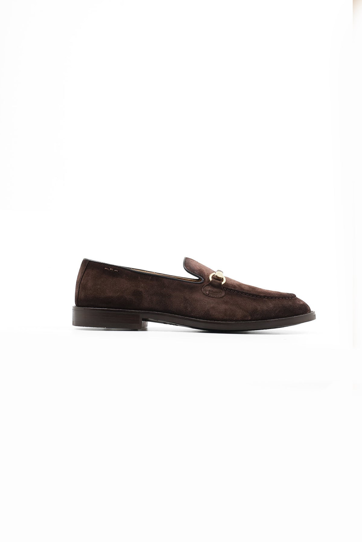 ΑΝΔΡΙΚΑ ΔΕΡΜΑΤΙΝΑ ΥΠΟΔΗΜΑΤΑ LOAFERS ALEXANDER HOTTO ΣΕ ΚΑΦΕ ΧΡΩΜΑ