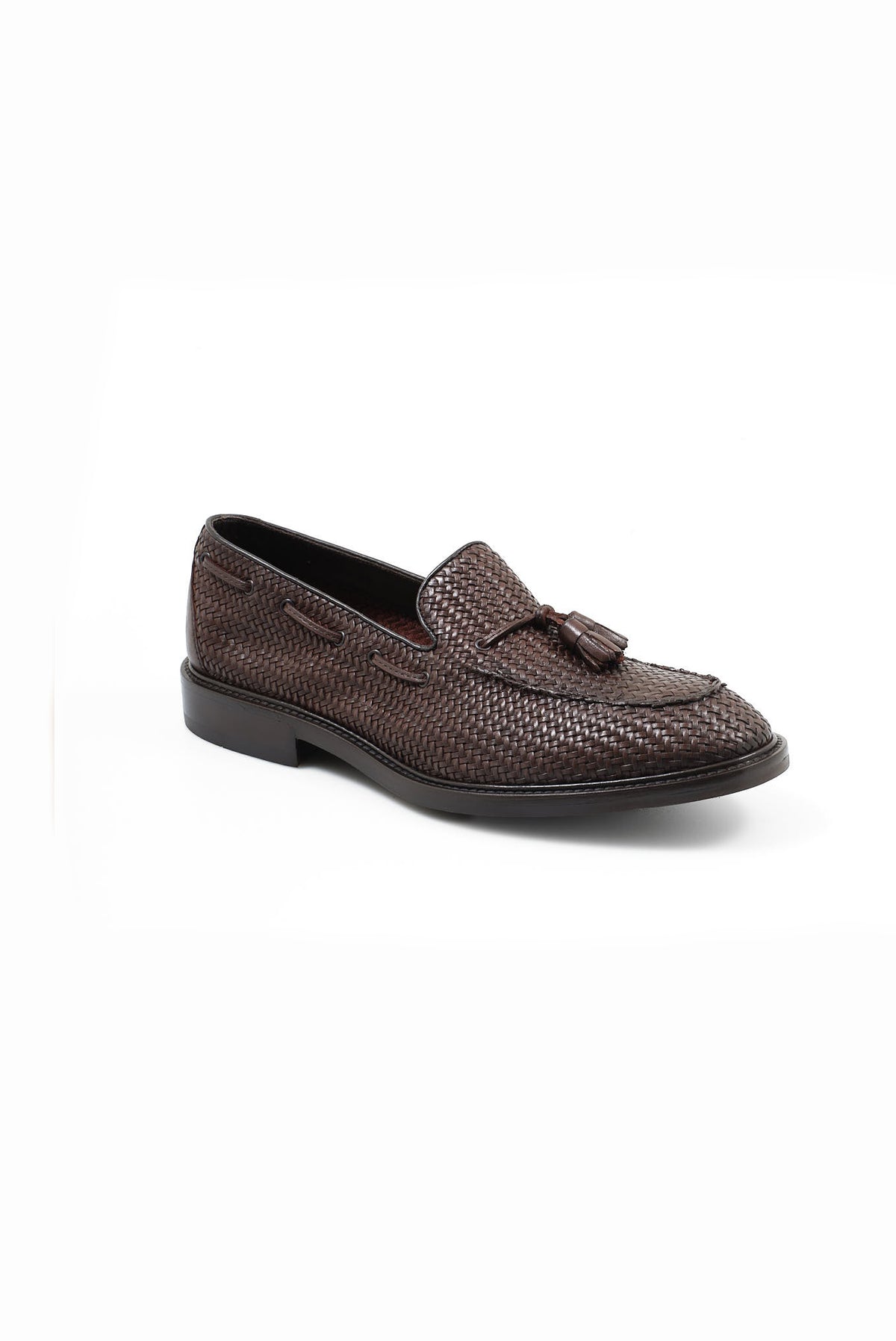 ΑΝΔΡΙΚΑ ΔΕΡΜΑΤΙΝΑ ΥΠΟΔΗΜΑΤΑ LOAFERS ΣΕ ΚΑΦΕ ΧΡΩΜΑ ALEXANDER HOTTO