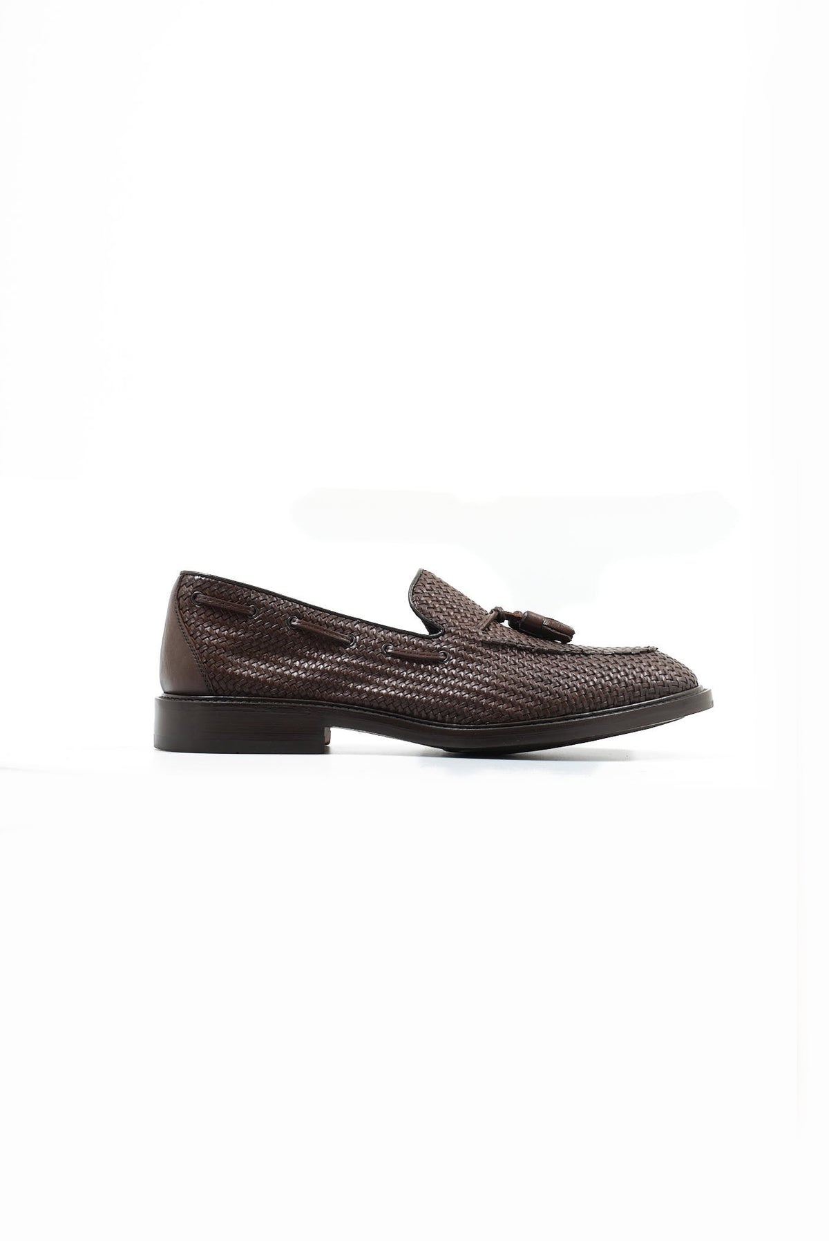 ΑΝΔΡΙΚΑ ΔΕΡΜΑΤΙΝΑ ΥΠΟΔΗΜΑΤΑ LOAFERS ΣΕ ΚΑΦΕ ΧΡΩΜΑ ALEXANDER HOTTO