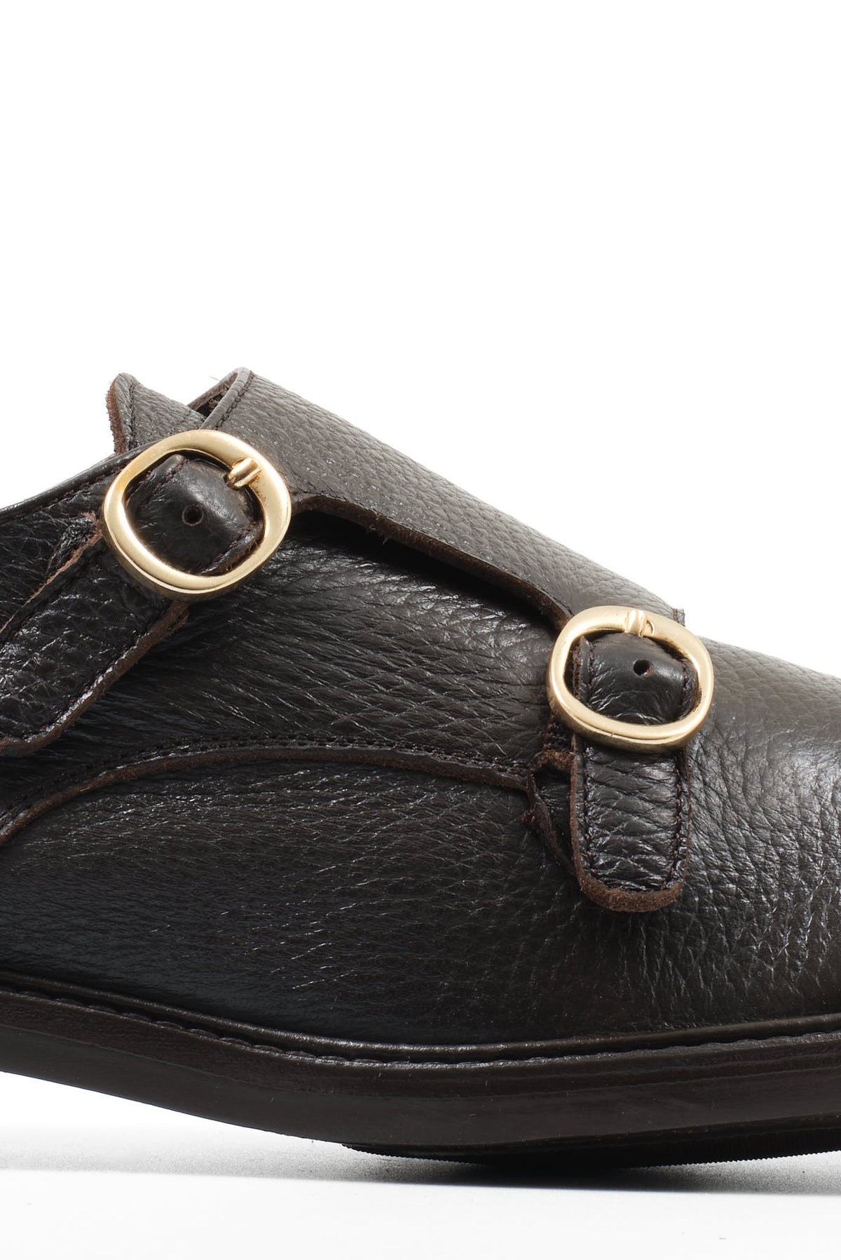 ΑΝΔΡΙΚΑ ΔΕΡΜΑΤΙΝΑ ΥΠΟΔΗΜΑΤΑ ΑLEXANDER HOTTO MONK STRAPS ΣΕ ΚΑΦΕ ΧΡΩΜΑ