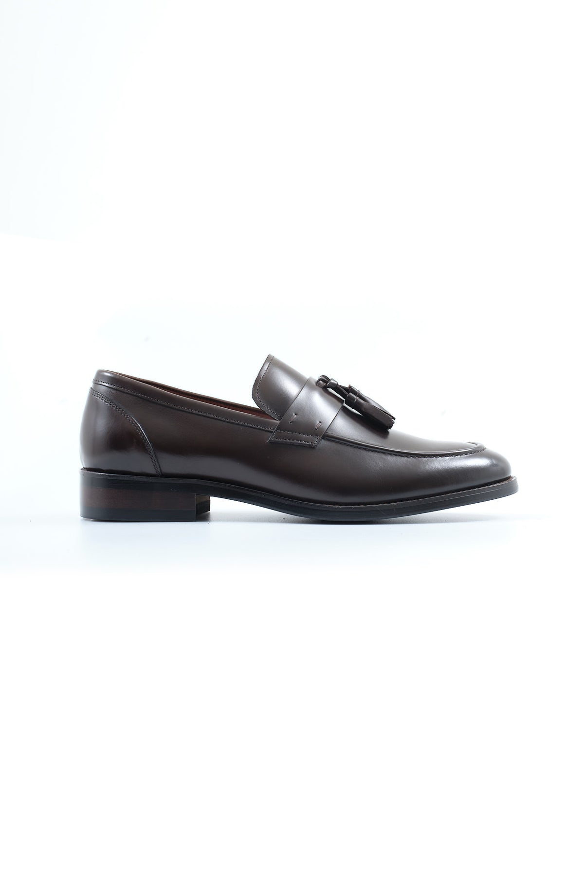 ΑΝΔΡΙΚΑ ΚΑΦΕ ΔΕΡΜΑΤΙΝΑ TASSEL LOAFERS ΥΠΟΔΗΜΑΤΑ PORTOBELLO'S