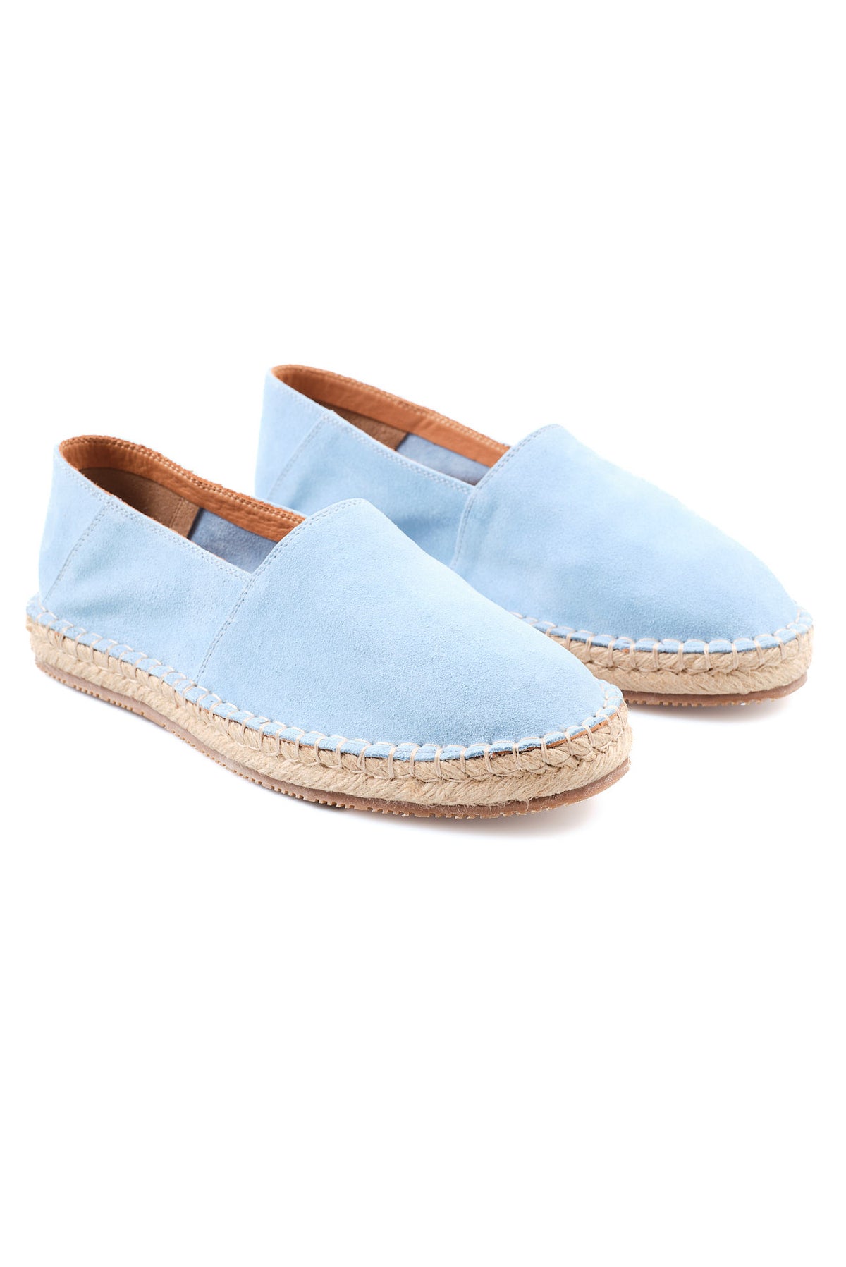 ΑΝΔΡΙΚΕΣ ΔΕΡΜΑΤΙΝΕΣ SUEDE ΕΣΠΑΝΤΡΙΓΙΕΣ PORTOBELLO'S ΣΕ AQUA ΧΡΩΜΑ