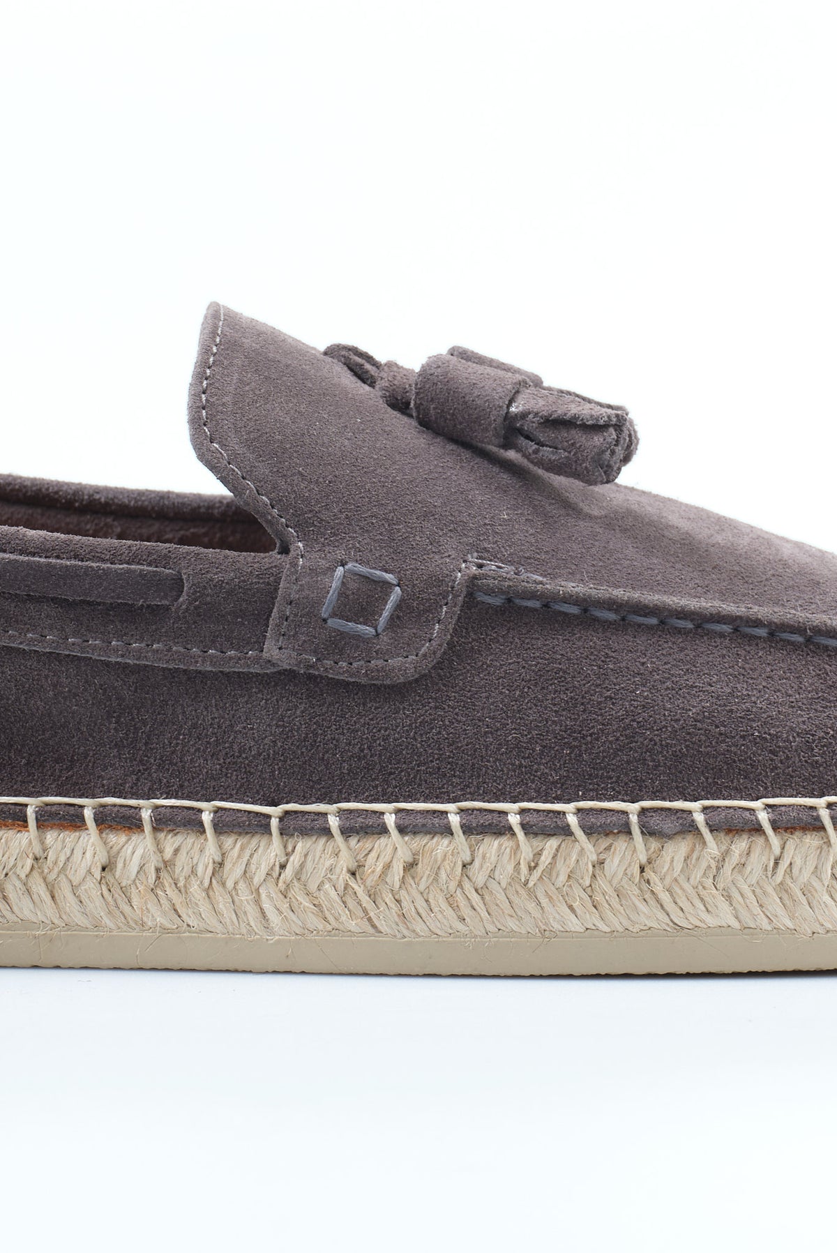 ΑΝΔΡΙΚΕΣ ΓΚΡΙ ΔΕΡΜΑΤΙΝΕΣ SUEDE TASSEL ΕΣΠΑΝΤΡΙΓΙΕΣ PORTOBELLO'S