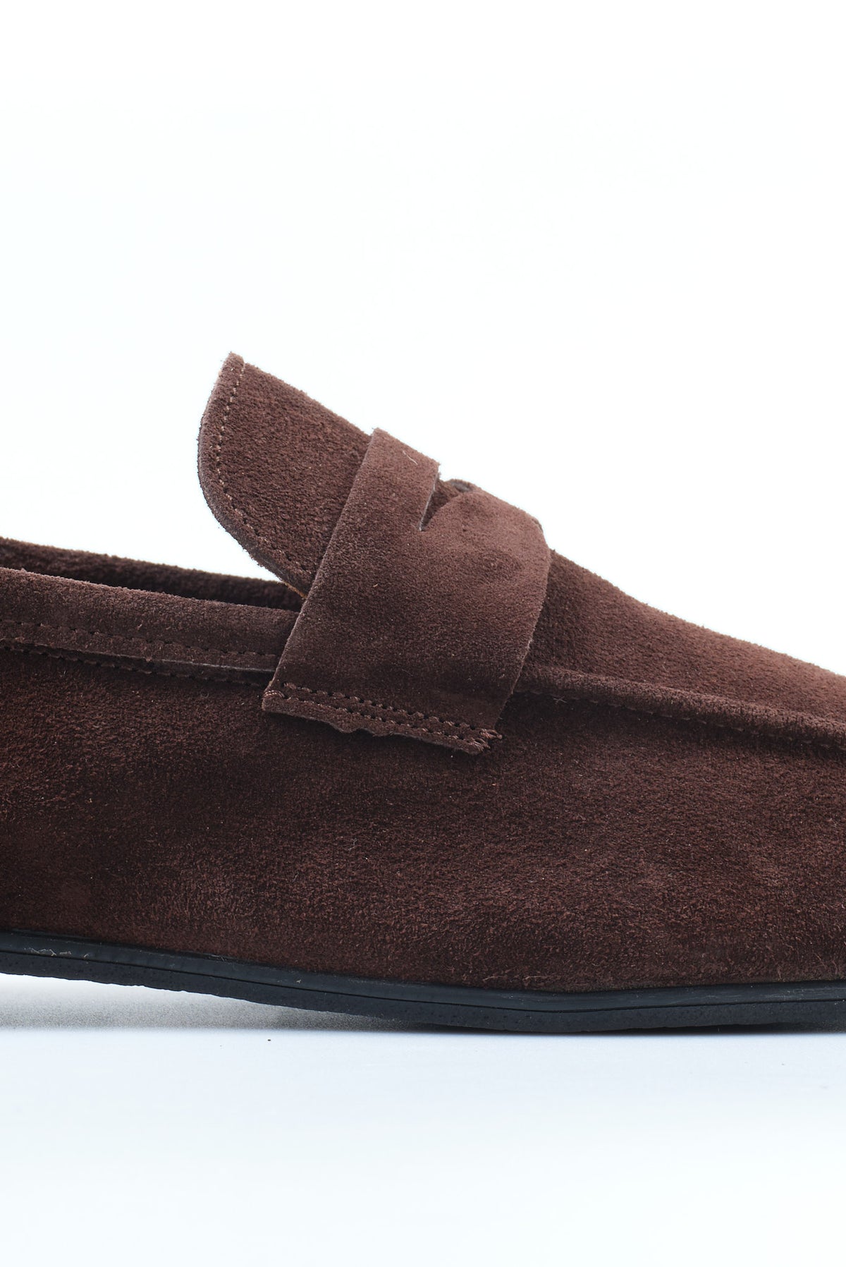 ΑΝΔΡΙΚΑ ΔΕΡΜΑΤΙΝΑ SUEDE LOAFERS PORTOBELLO'S ΣΕ ΚΑΦΕ ΧΡΩΜΑ