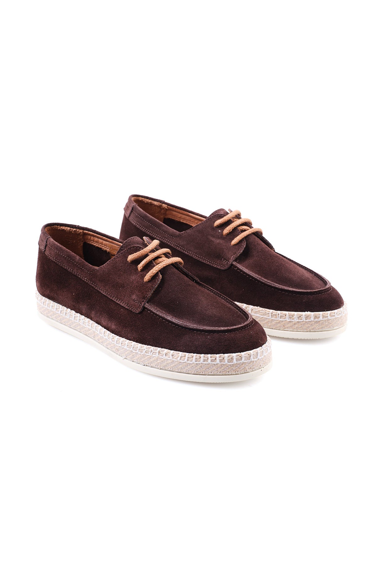 ΑΝΔΡΙΚΑ ΔΕΡΜΑΤΙΝΑ SUEDE ΥΠΟΔΗΜΑΤΑ PORTOBELLO'S ΣΕ ΚΑΦΕ ΧΡΩΜΑ