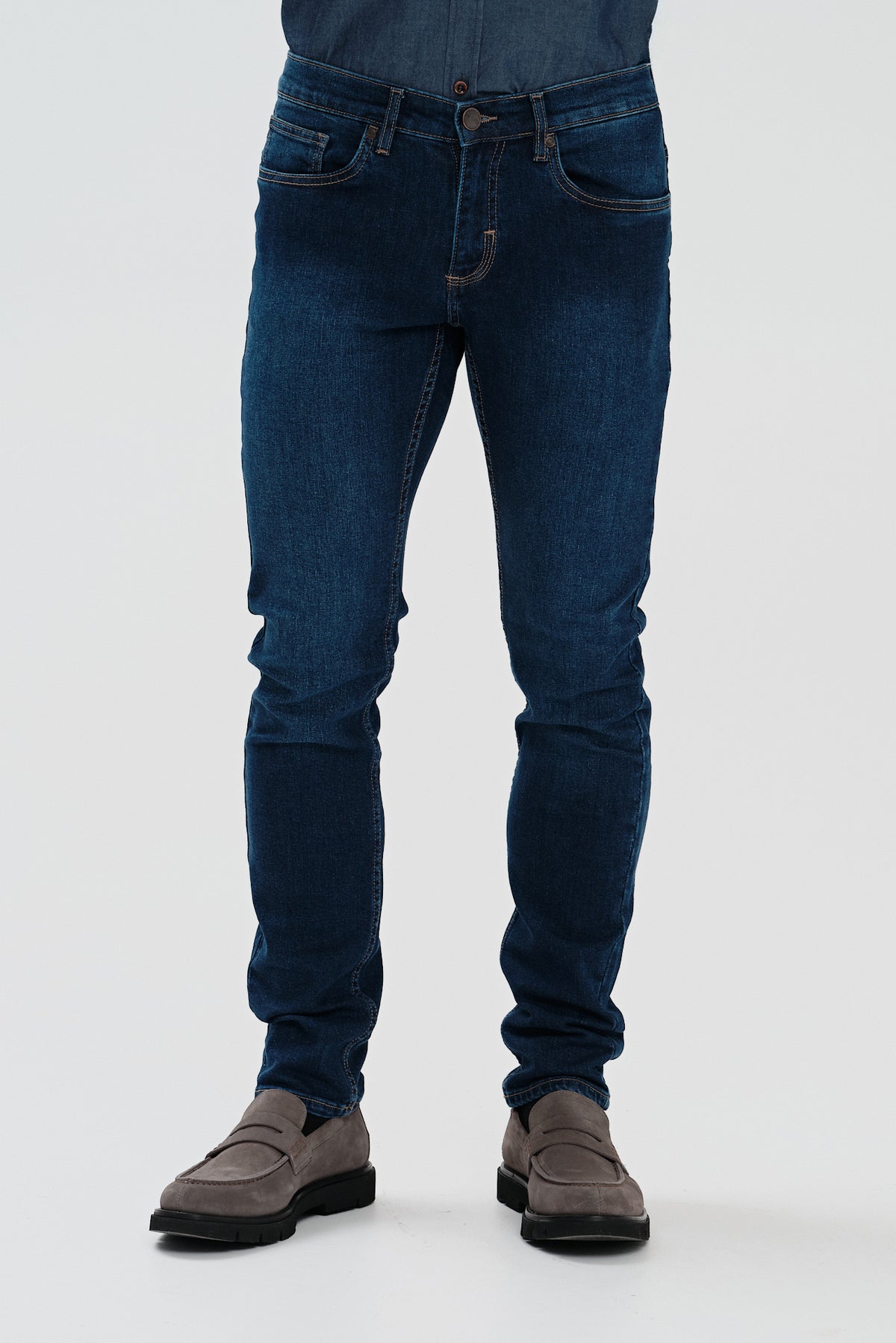 ΑΝΔΡΙΚΟ JEAN PORTOBELLO'S ΣΕ ΜΠΛΕ ΧΡΩΜΑ COMFORT FIT