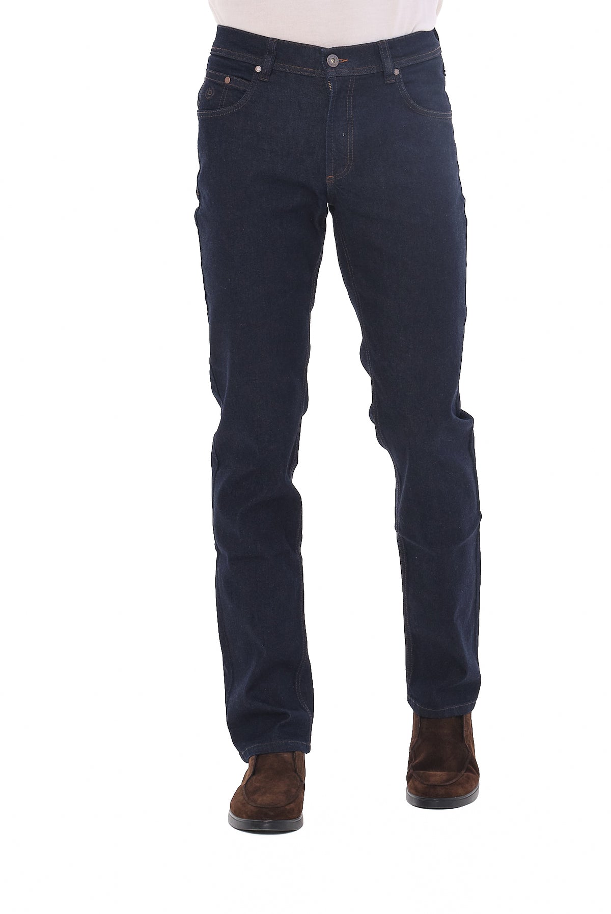 ΑΝΔΡΙΚΟ JEAN BUGATTI ΣΕ ΜΠΛΕ ΣΚΟΥΡΟ ΧΡΩΜΑ REGULAR FIT