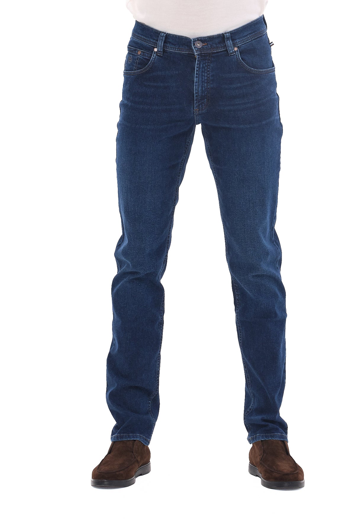 ΑΝΔΡΙΚΟ JEAN BUGATTI ΣΕ ΜΠΛΕ ΧΡΩΜΑ REGULAR FIT