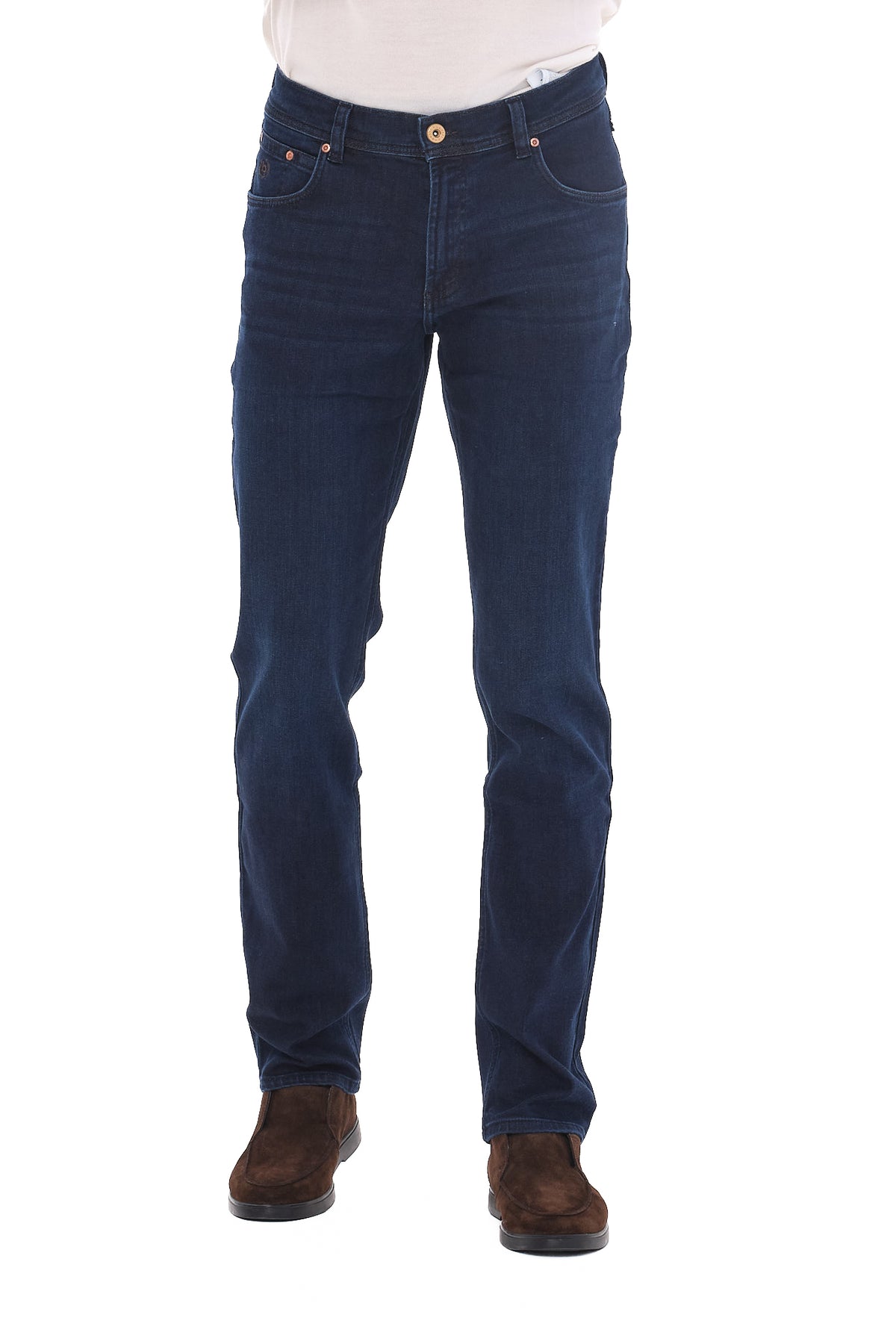ΑΝΔΡΙΚΟ JEAN BUGATTI ΣΕ ΣΚΟΥΡΟ ΜΠΛΕ ΧΡΩΜΑ REGULAR FIT