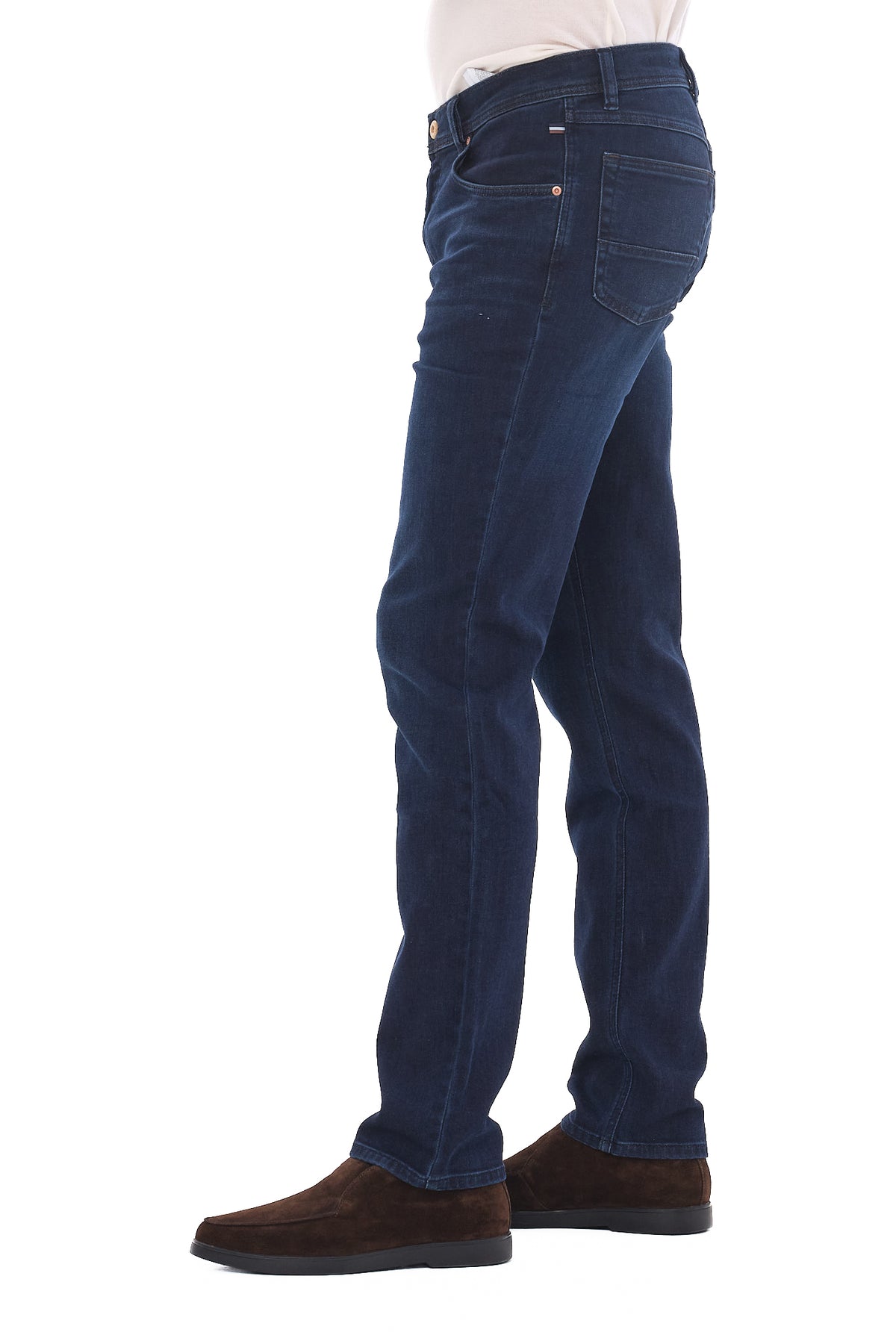 ΑΝΔΡΙΚΟ JEAN BUGATTI ΣΕ ΣΚΟΥΡΟ ΜΠΛΕ ΧΡΩΜΑ REGULAR FIT