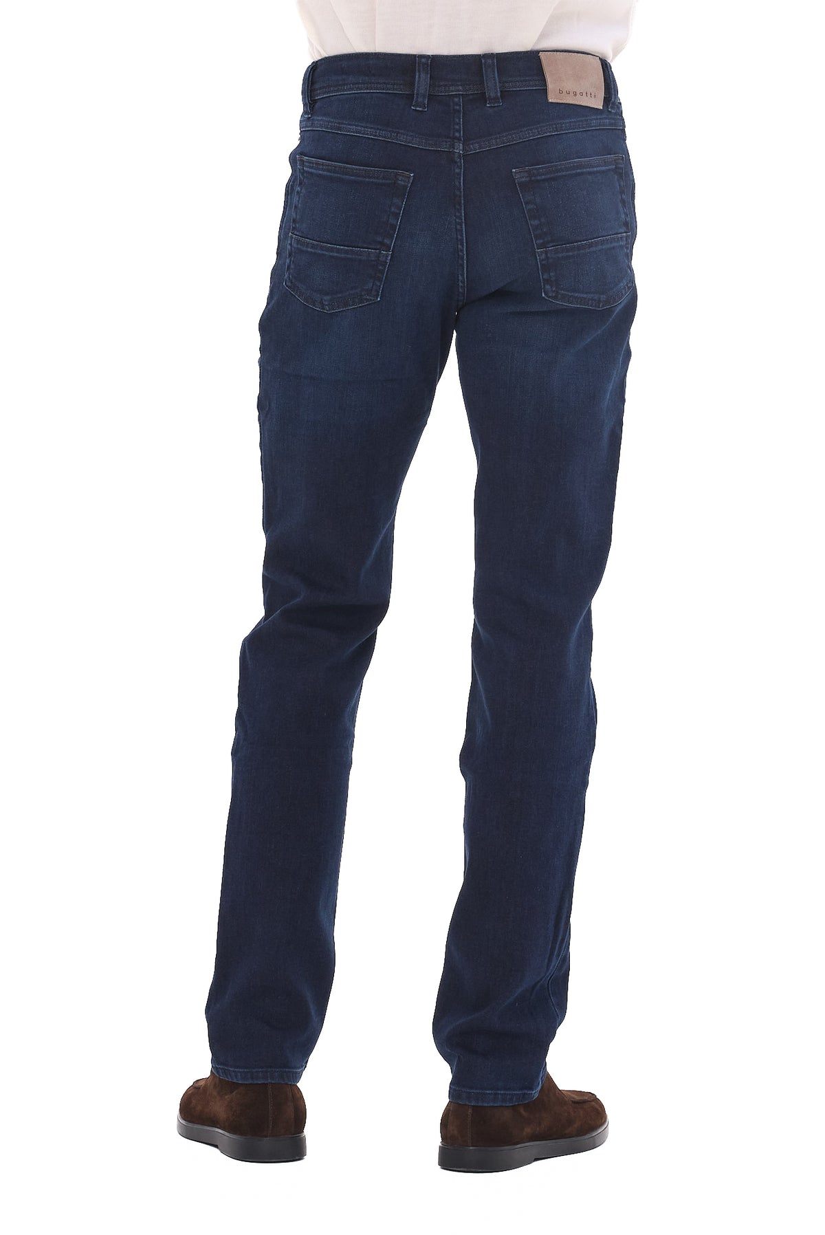 ΑΝΔΡΙΚΟ JEAN BUGATTI ΣΕ ΣΚΟΥΡΟ ΜΠΛΕ ΧΡΩΜΑ REGULAR FIT