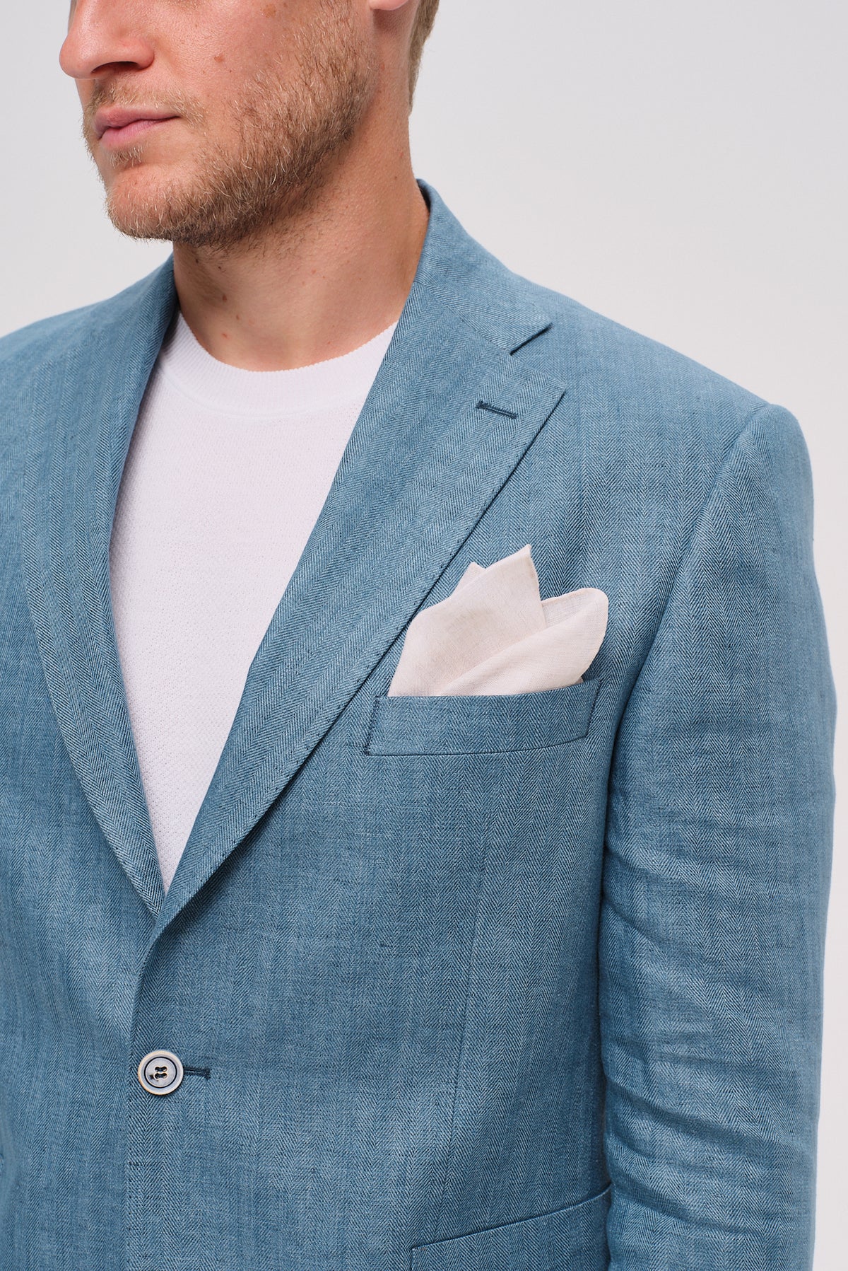 ΑΝΔΡΙΚΟ ΛΙΝΟ ΣΑΚΑΚΙ ΠΕΤΡΟΛ PORTOBELLO'S SLIM FIT