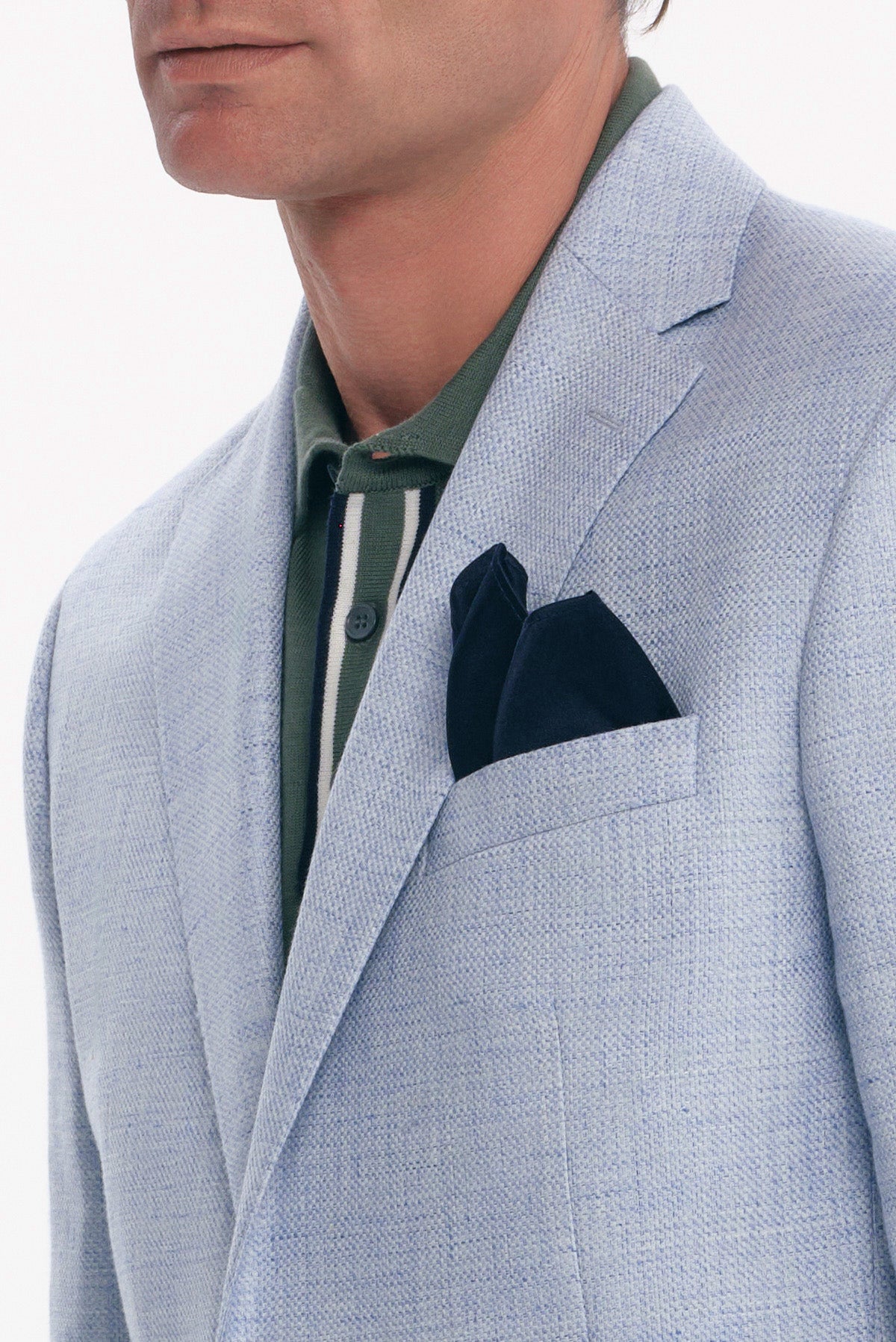 ΑΝΔΡΙΚΟ ΣΙΕΛ ΣΑΚΑΚΙ SLIM FIT PORTOBELLO'S ΣΕ ΥΦΑΣΜΑ MARZOTTO
