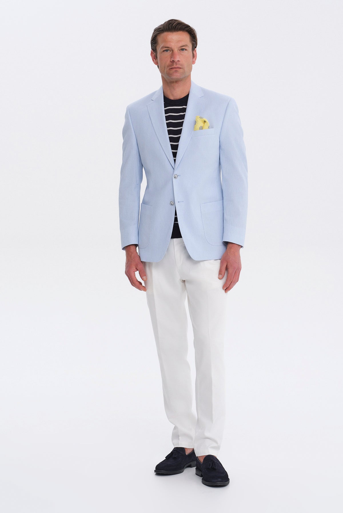 ΑΝΔΡΙΚΟ ΣΙΕΛ ΣΑΚΑΚΙ SLIM FIT PORTOBELLO'S ΣΕ ΥΦΑΣΜΑ SONDRIO
