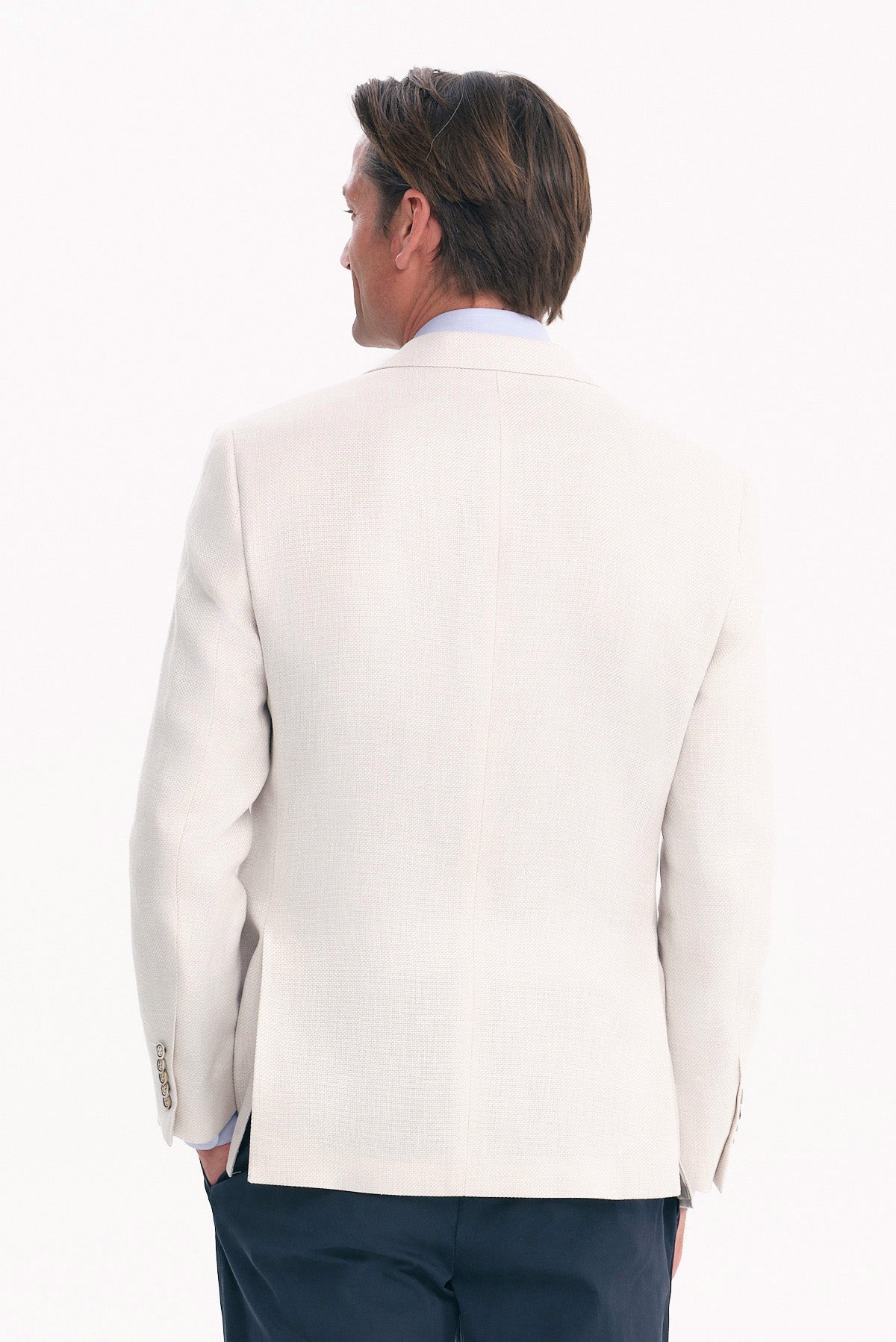 ΑΝΔΡΙΚΟ ΕΚΡΟΥ ΛΙΝΟ ΣΑΚΑΚΙ SLIM FIT PORTOBELLO'S
