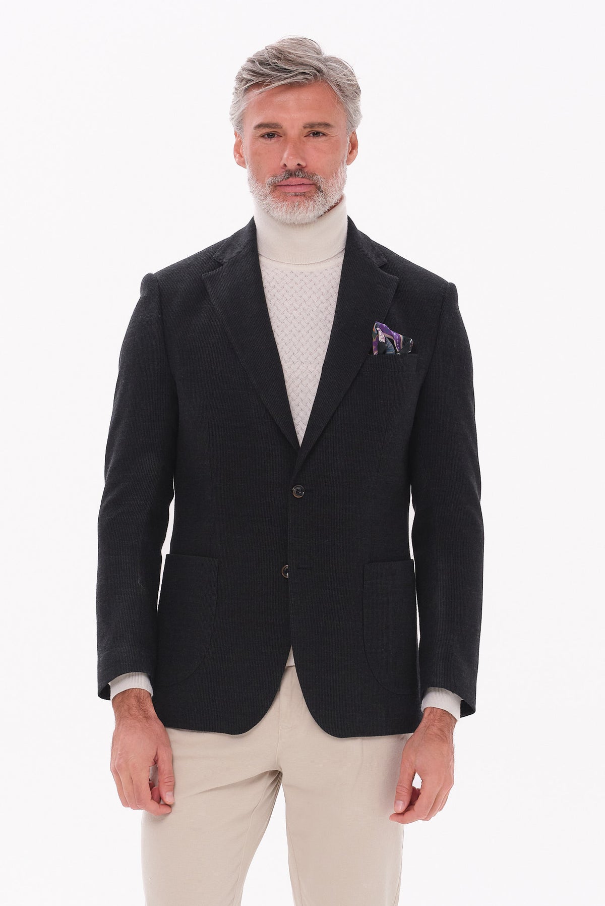 ΑΝΔΡΙΚΟ ΛΑΔΙ ΣΑΚΑΚΙ PORTOBELLO'S ΜΕ ΜΙΚΡΟΣΧΕΔΙΟ SLIM FIT