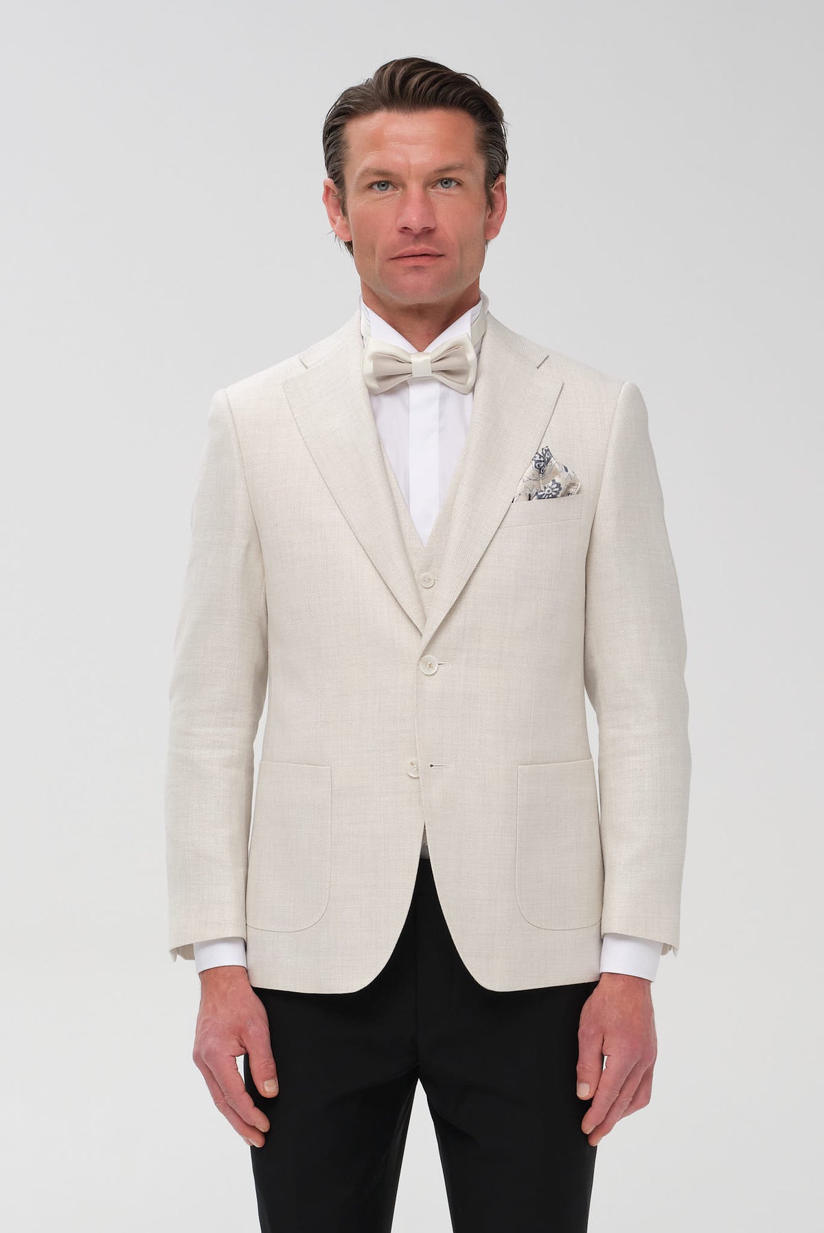 ΑΝΔΡΙΚΟ ΕΚΡΟΥ ΛΙΝΟΒΑΜΒΑΚΟ ΣΑΚΑΚΙ PORTOBELLO'S SLIM FIT