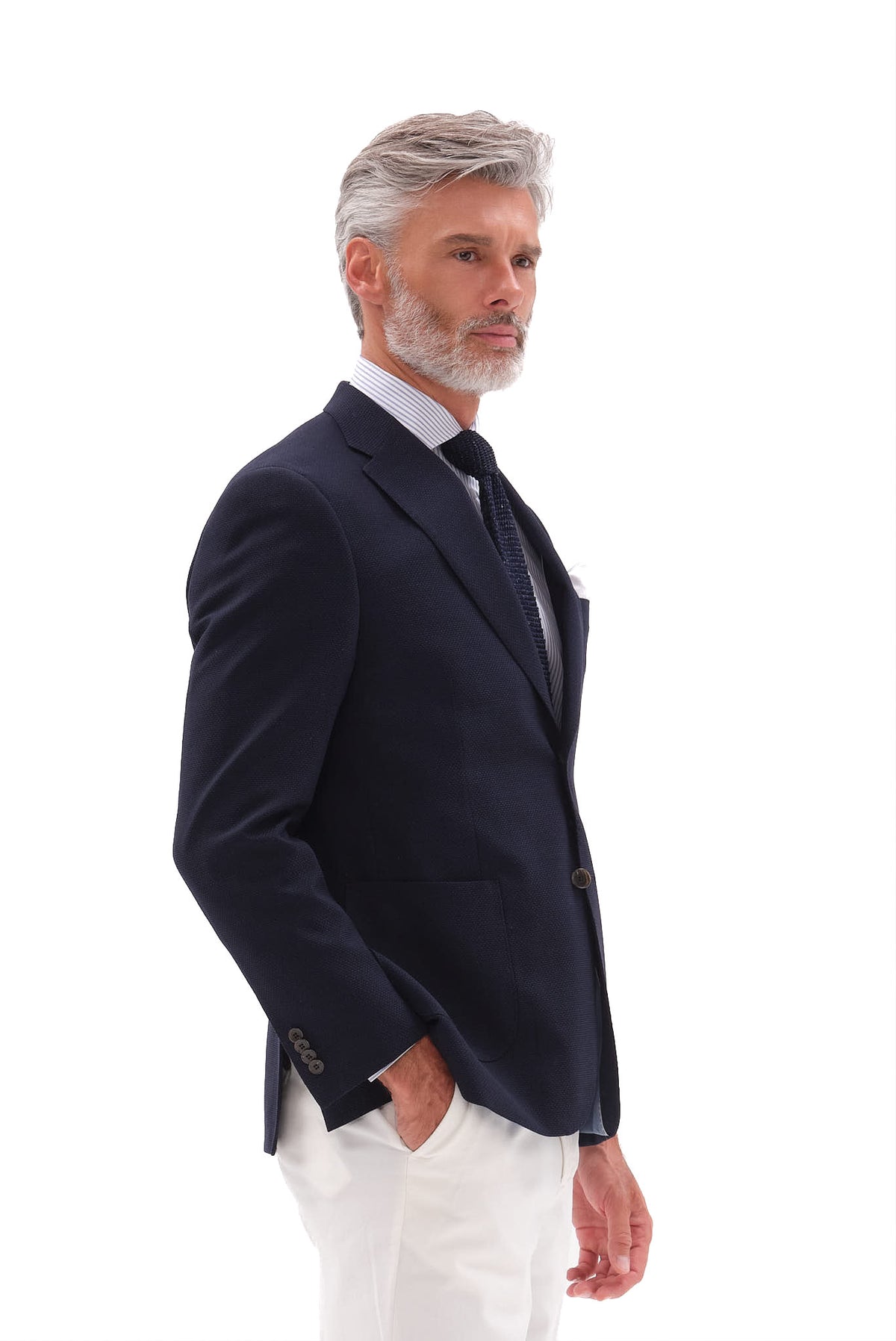 ΑΝΔΡΙΚΟ ΜΠΛΕ ΣΚΟΥΡΟ ΣΑΚΑΚΙ PORTOBELLO'S REGULAR FIT