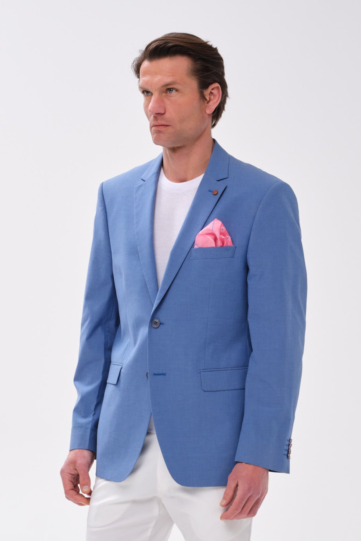 ΑΝΔΡΙΚΟ ΣΙΕΛ ΣΑΚΑΚΙ PORTOBELLO'S REGULAR FIT ΣΕ ΥΦΑΣΜΑ MARZOTTO