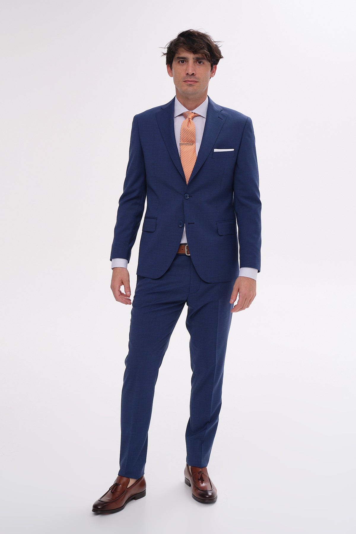 ΑΝΔΡΙΚΟ ΚΟΣΤΟΥΜΙ PORTOBELLO'S ΣΕ ΡΑΦ ΑΠΟΧΡΩΣΗ SLIM FIT