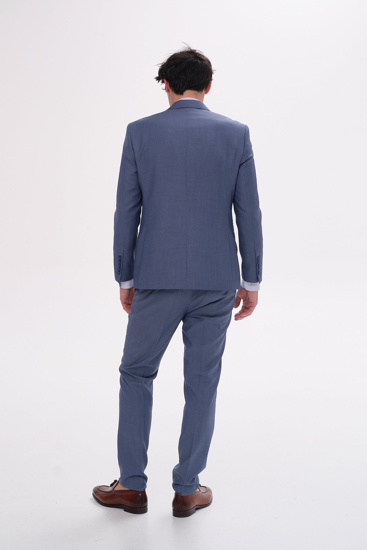 ΑΝΔΡΙΚΟ ΚΟΣΤΟΥΜΙ PORTOBELLO'S ΣΕ ΣΙΕΛ ΑΠΟΧΡΩΣΗ SLIM FIT