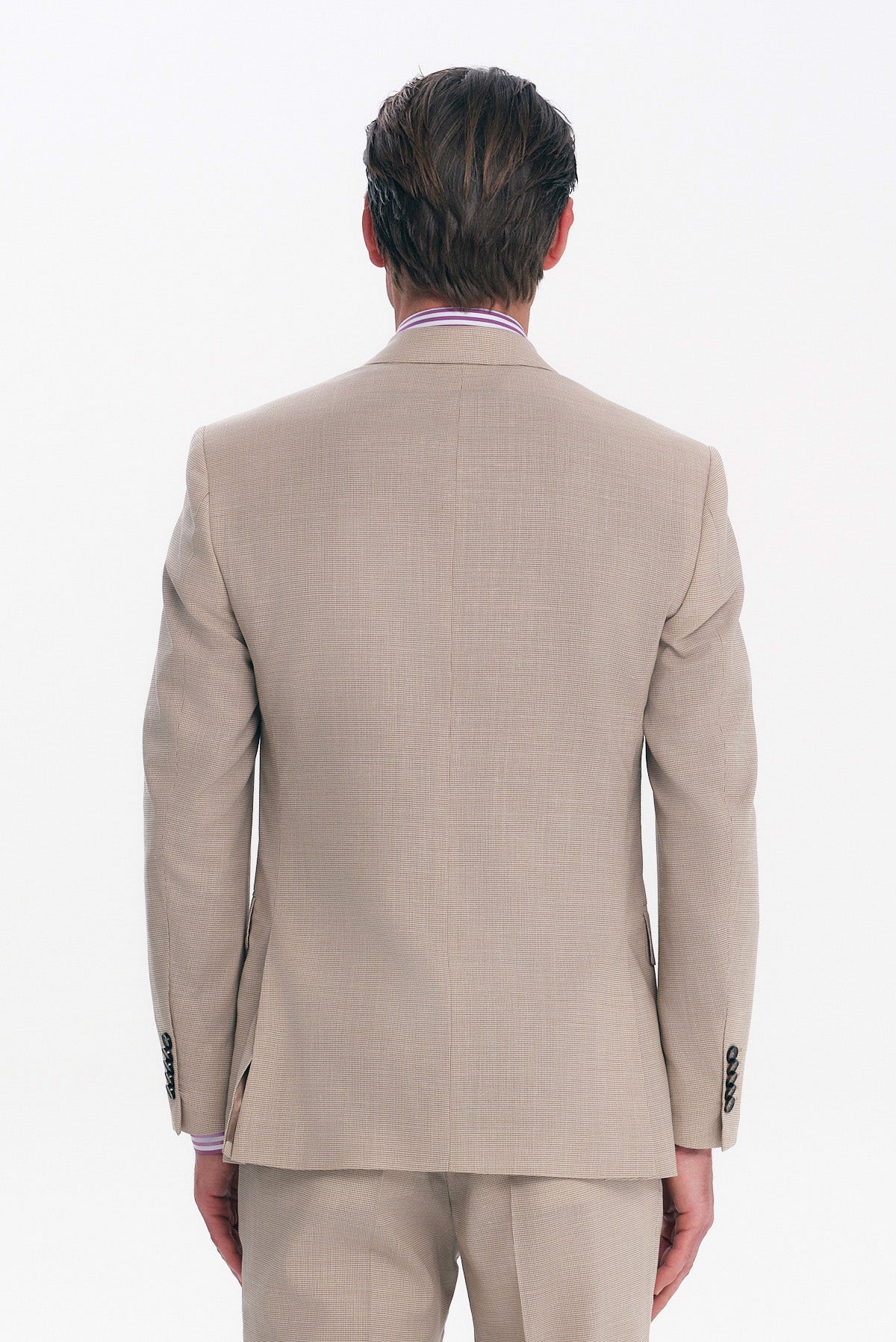 ΑΝΔΡΙΚΟ ΜΠΕΖ ΣΚΟΥΡΟ ΚΟΣΤΟΥΜΙ SLIM FIT PORTOBELLO'S