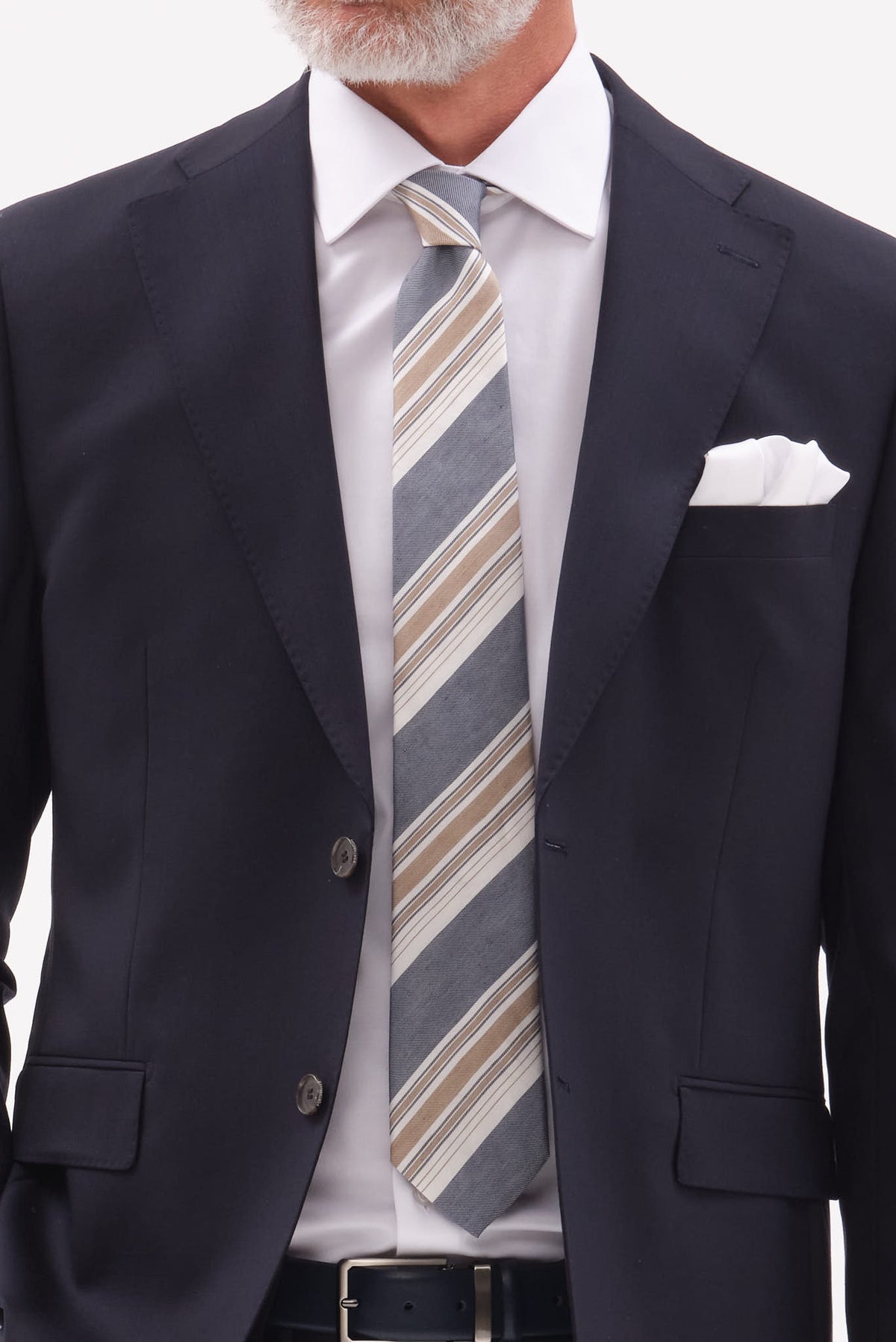 ΑΝΔΡΙΚΟ ΜΑΛΛΙΝΟ ΚΟΣΤΟΥΜΙ PORTOBELLO'S ΣΕ ΜΠΛΕ ΧΡΩΜΑ SLIM FIT